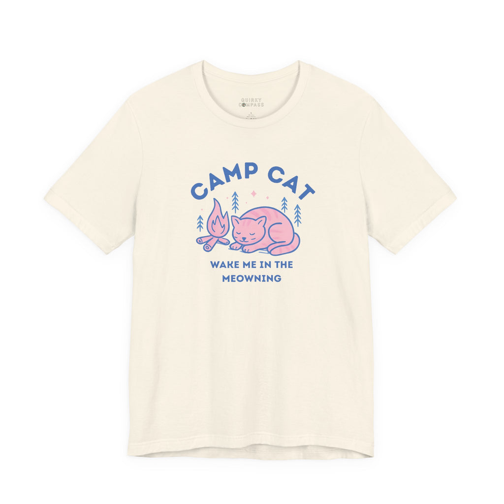 Wake Me in the Meowning Unisex Tee