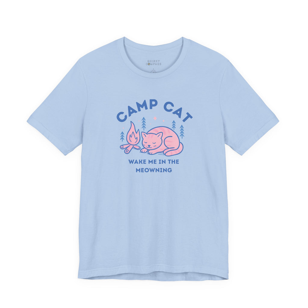 Wake Me in the Meowning Unisex Tee