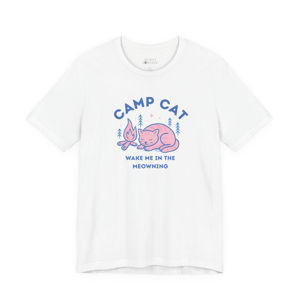Wake Me in the Meowning Unisex Tee