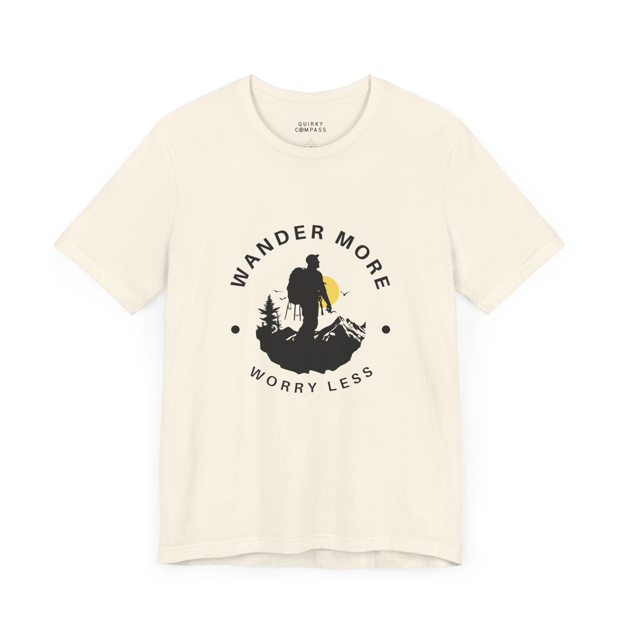 Wander More Worry Less Unisex Tee