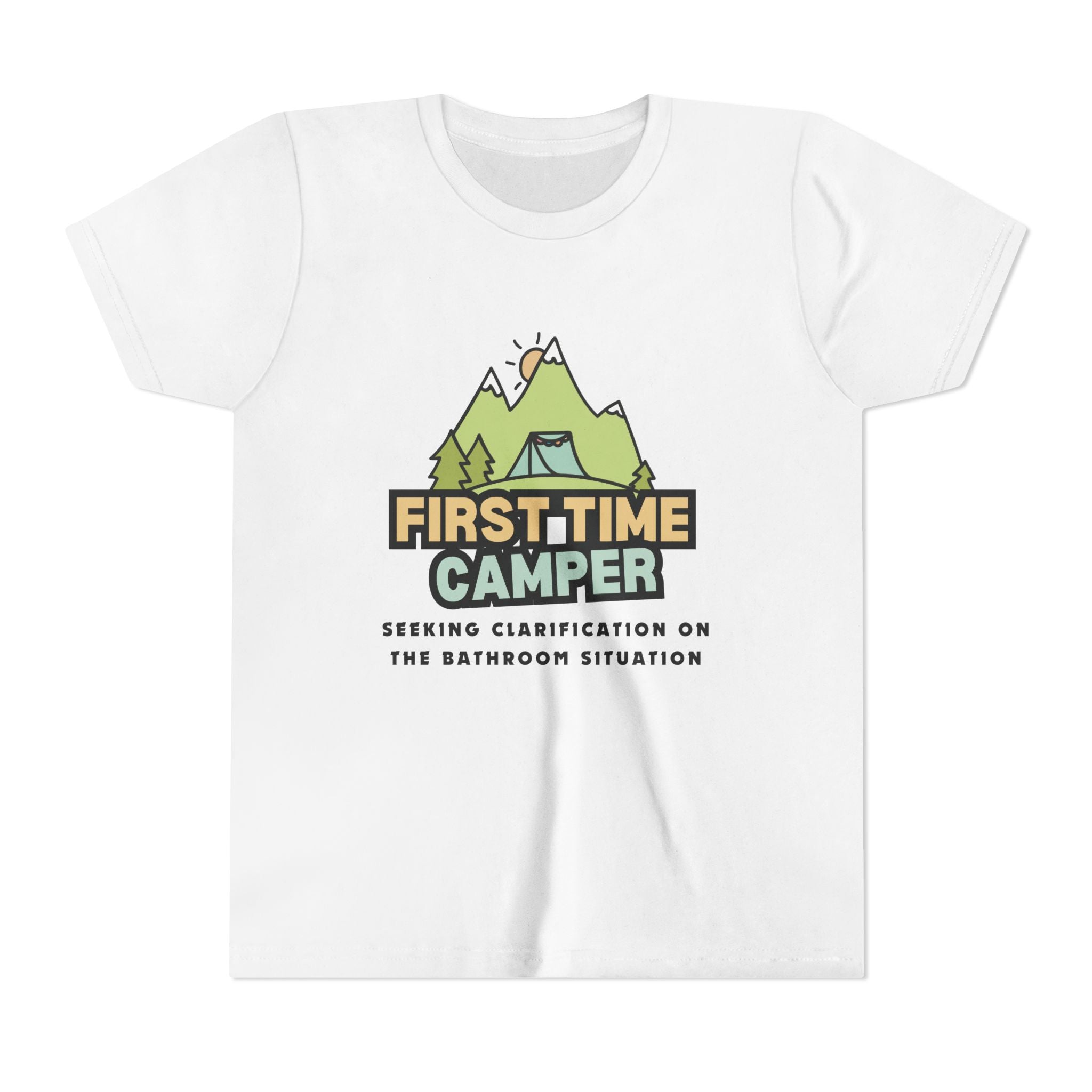 First Time Camper Youth Tee