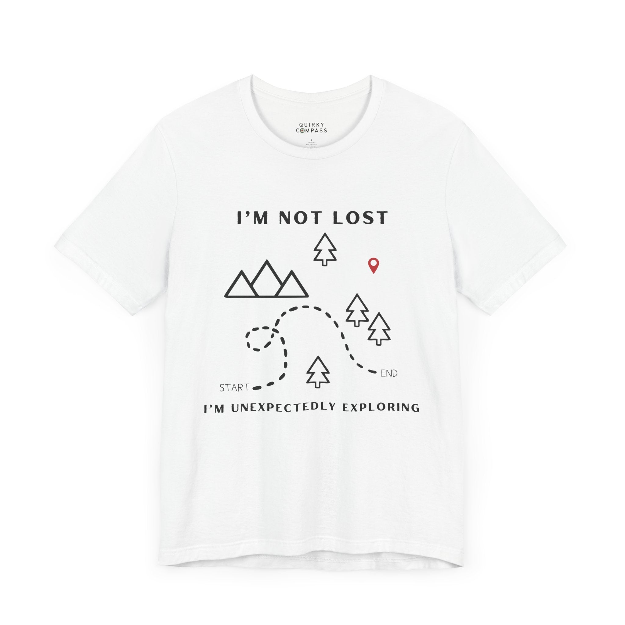 Unexpectedly Exploring Unisex Tee