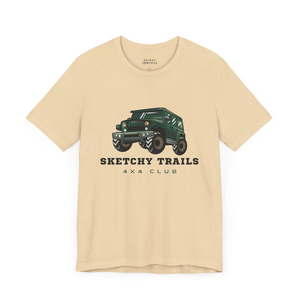 Sketchy Trails 4x4 Club Unisex Tee