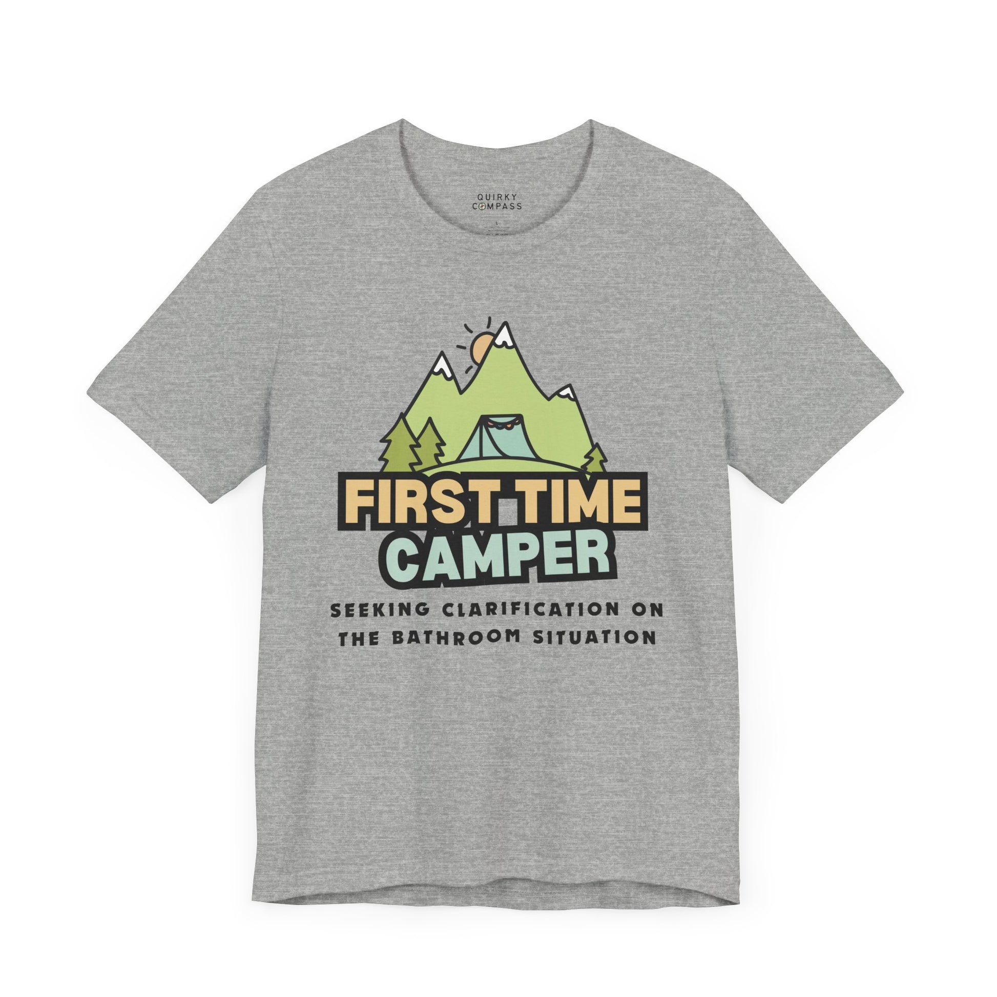 First Time Camper Unisex Tee