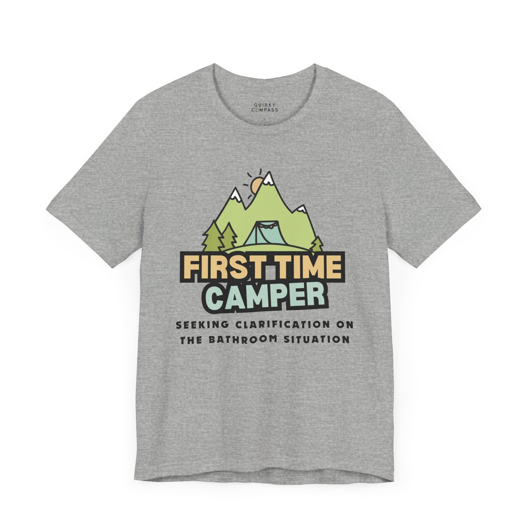 First Time Camper Unisex Tee