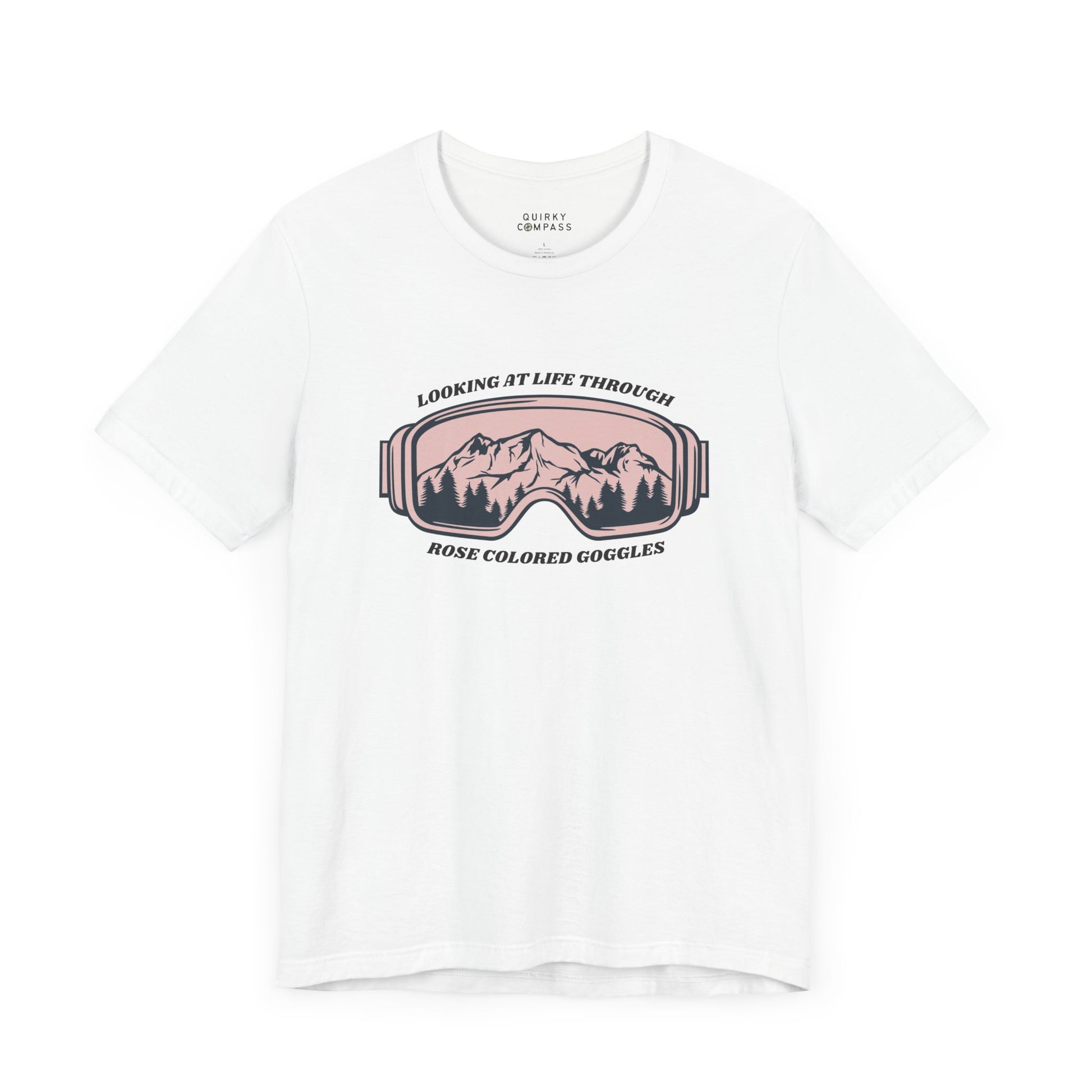 Rose Colored Goggles Unisex Tee