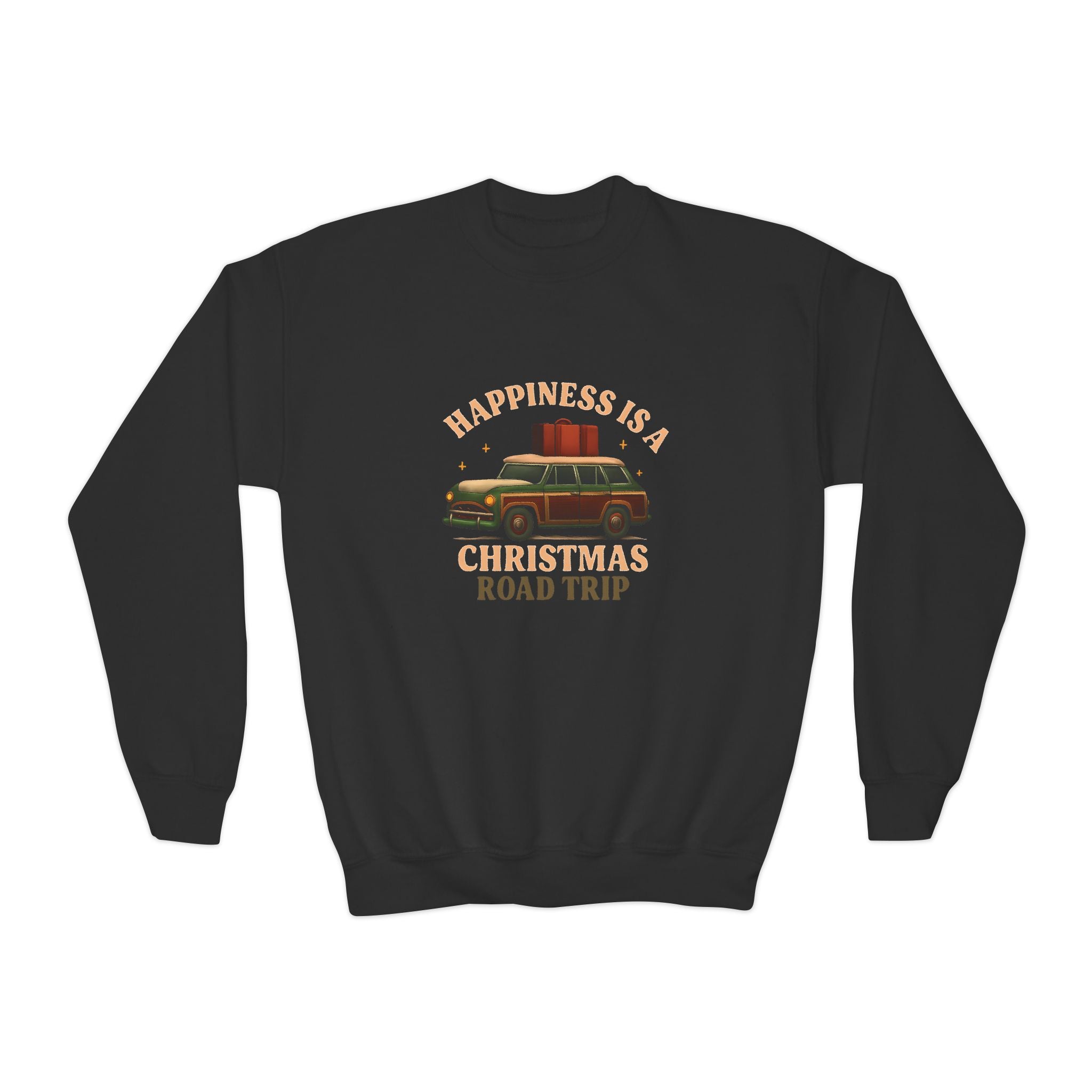 Christmas Road Trip Kid Sweatshirt