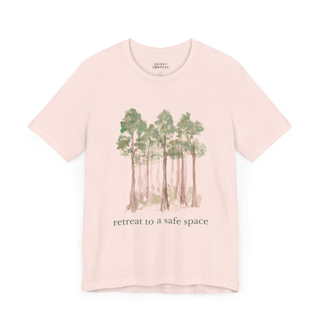 Retreat To A Safe Space Unisex Tee