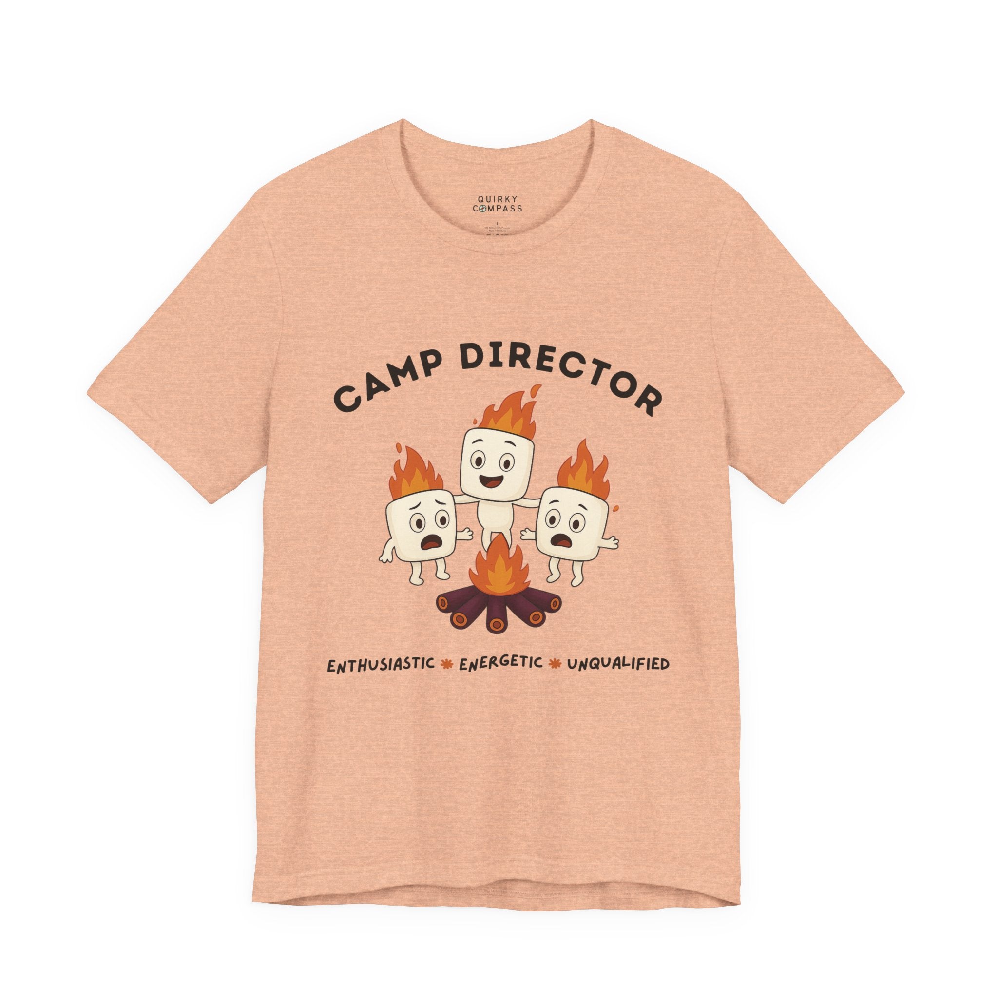 Unqualified Camp Director Unisex Short Sleeve T-Shirt