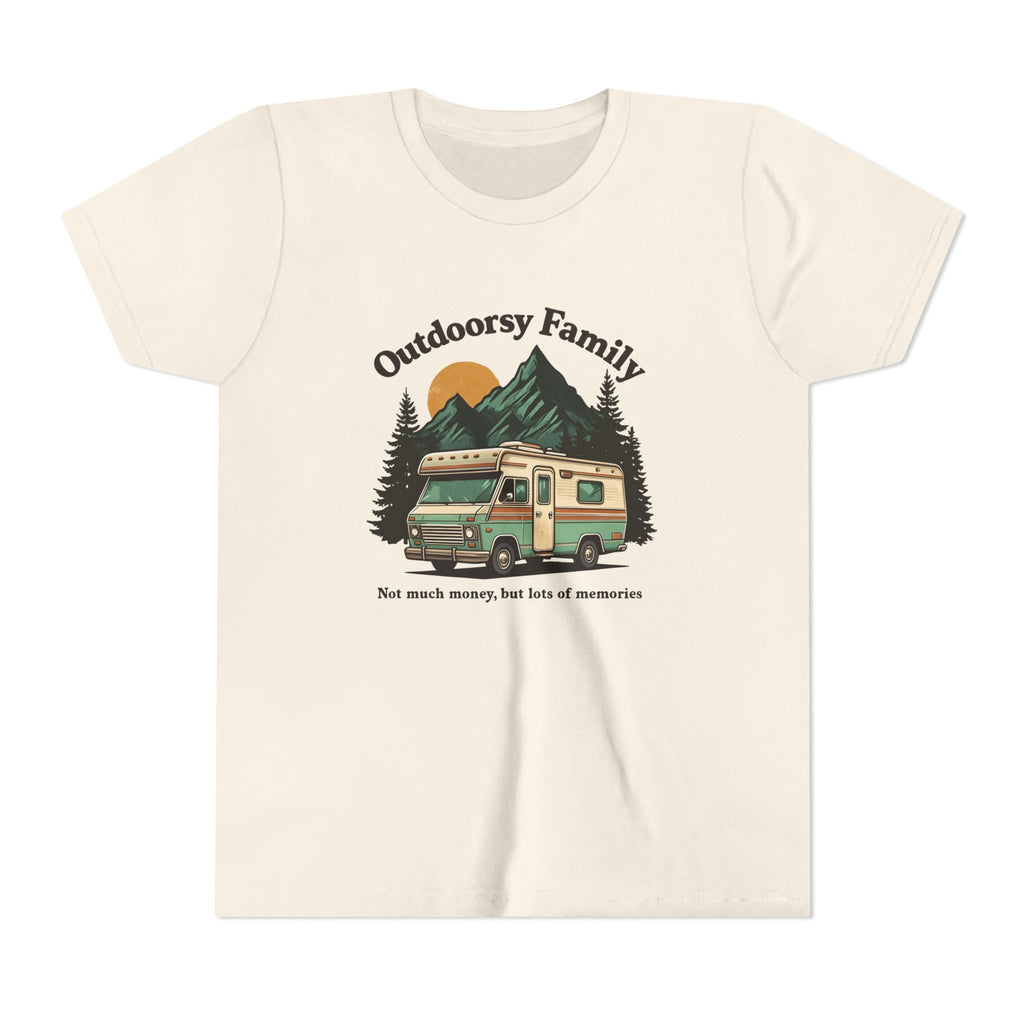 Outdoorsy Family Youth Tee