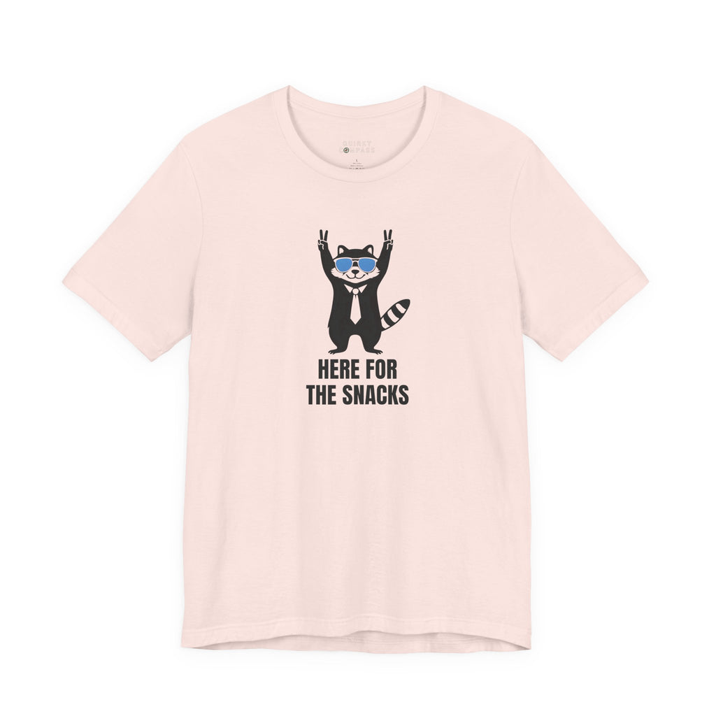 Here for the Snacks Unisex Tee