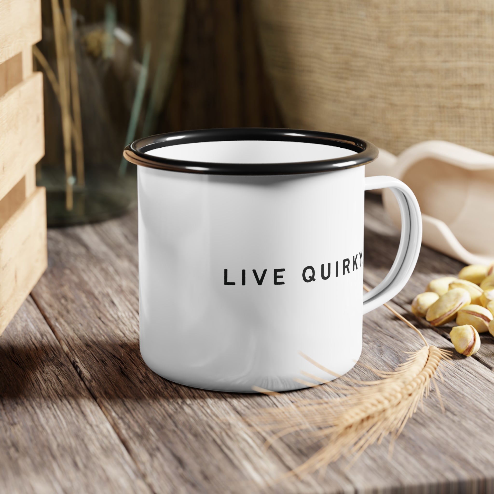 Live Quirky Camp Mug