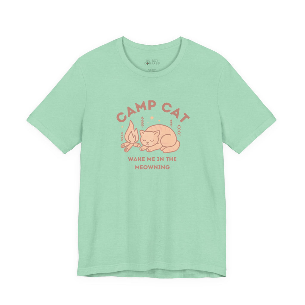 Wake Me in the Meowning Unisex Tee