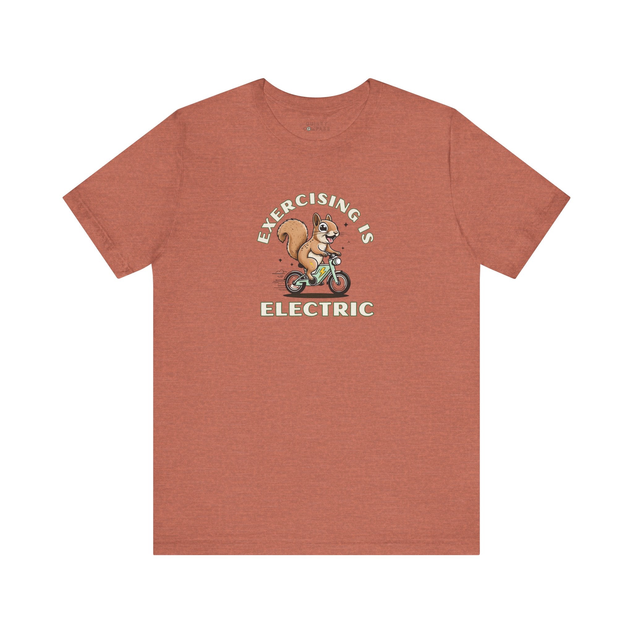 Exercising is Electric Unisex Tee