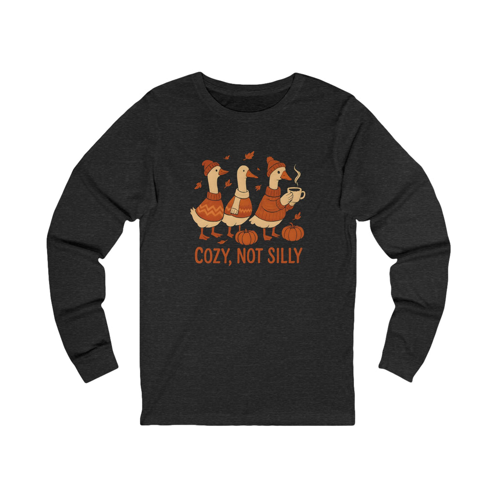 Cozy Goose Long Sleeve Unisex Tee