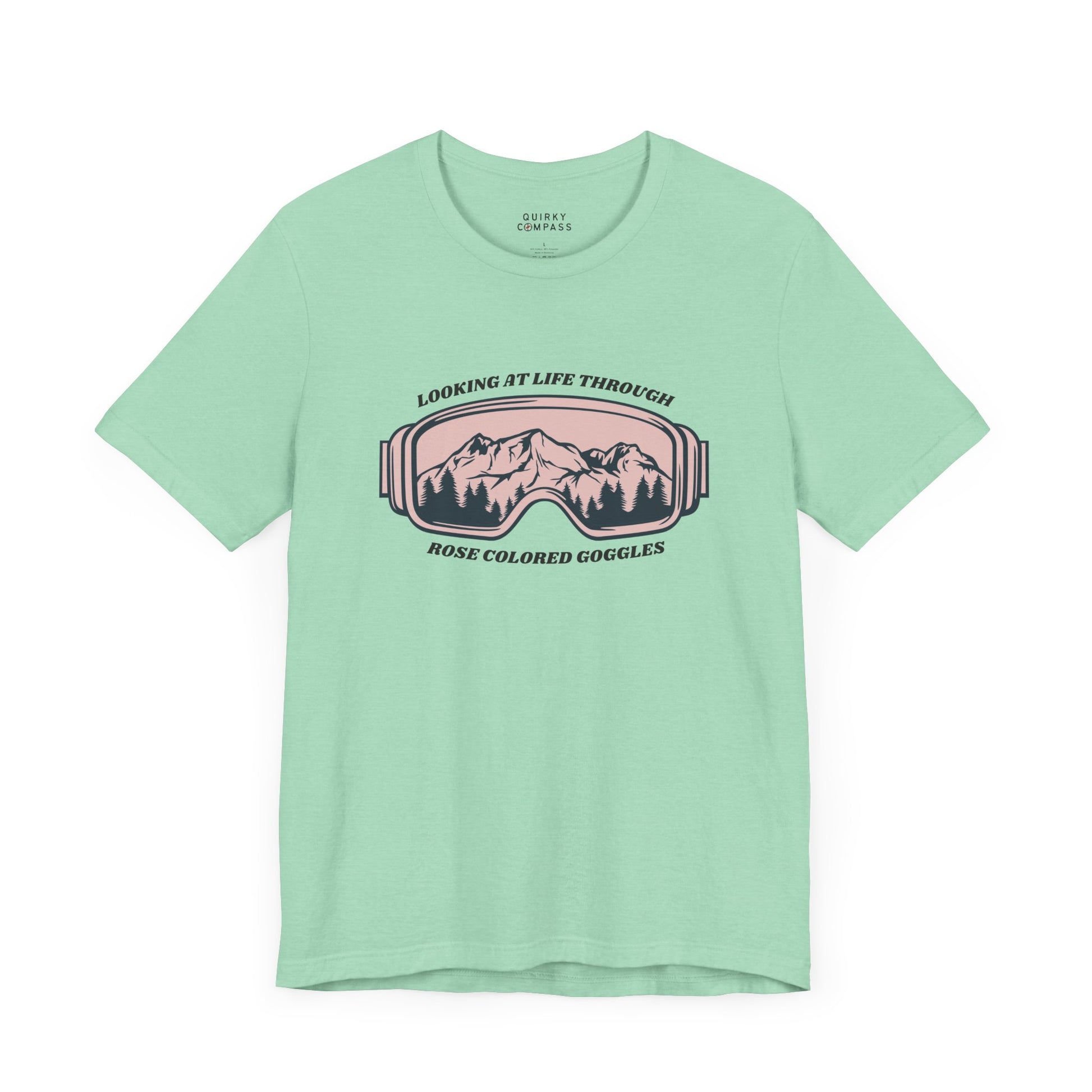 Rose Colored Goggles Unisex Tee