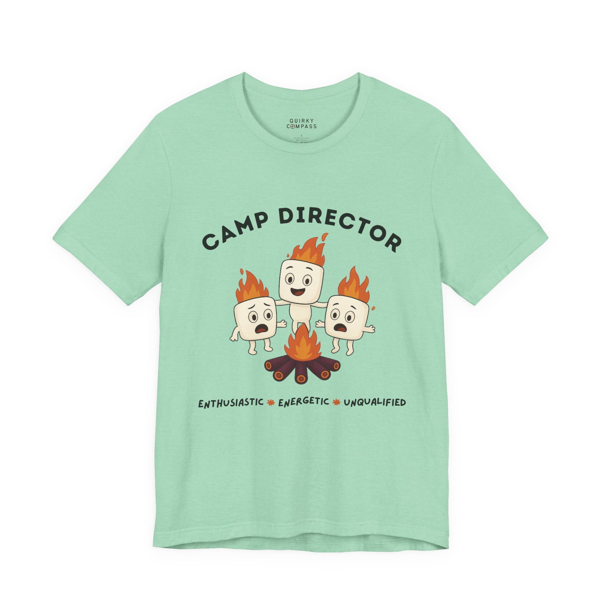 Unqualified Camp Director Unisex Short Sleeve T-Shirt