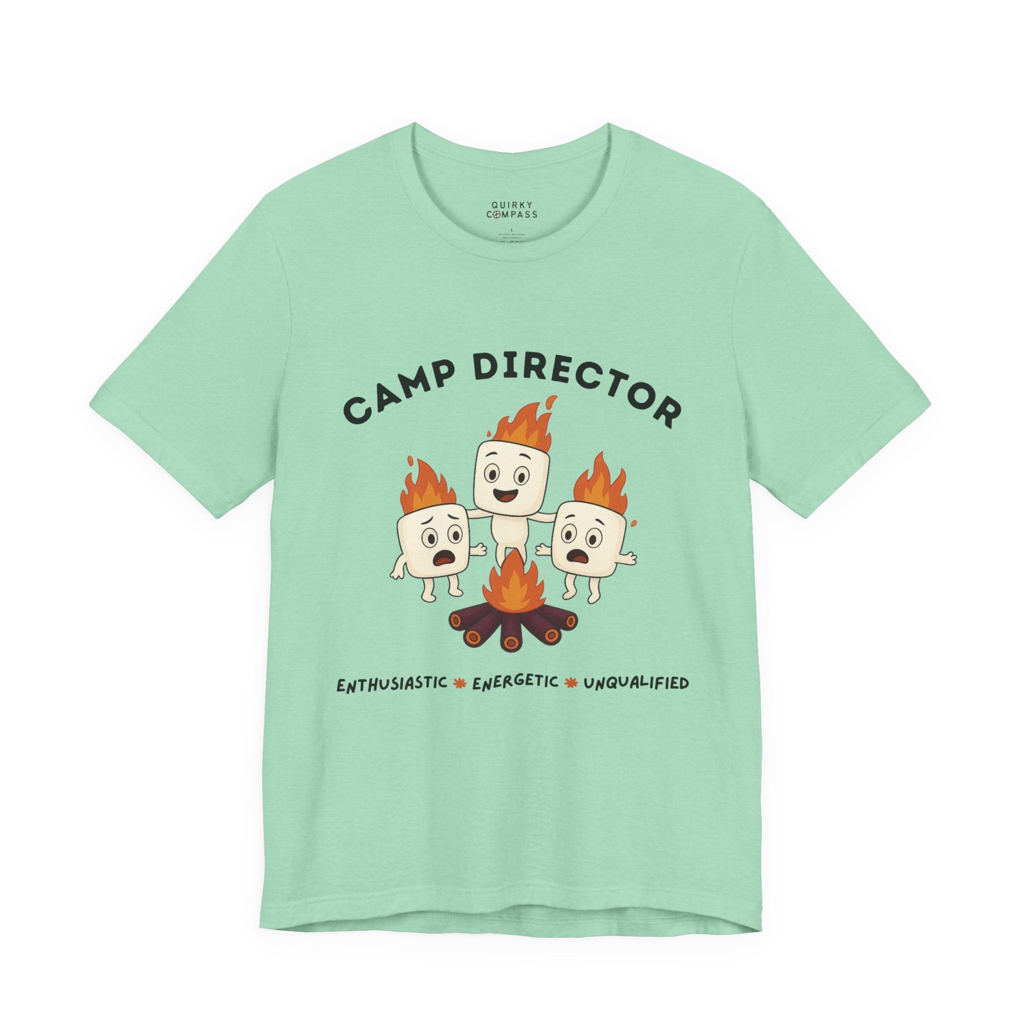 Unqualified Camp Director Unisex Short Sleeve T-Shirt