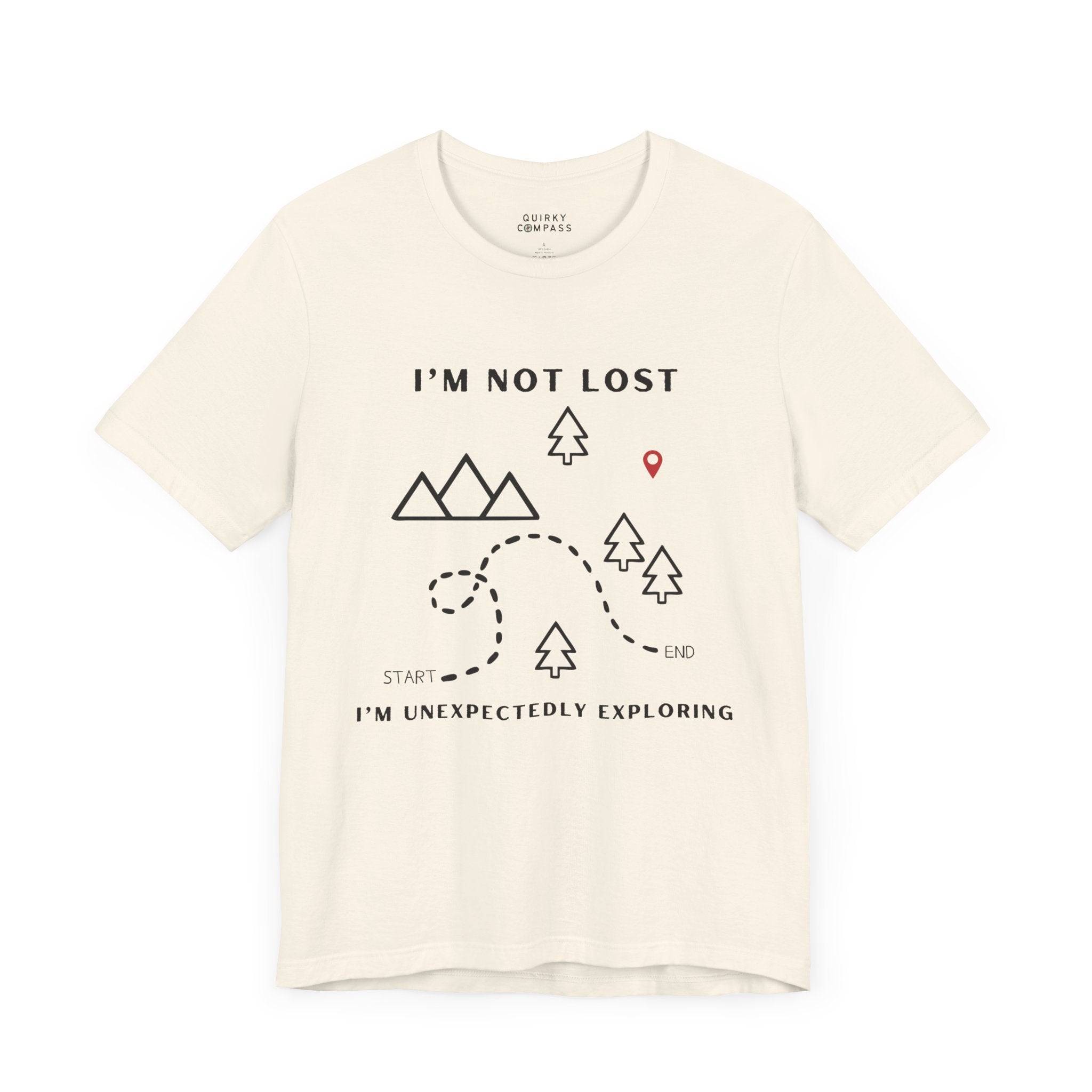 Unexpectedly Exploring Unisex Tee