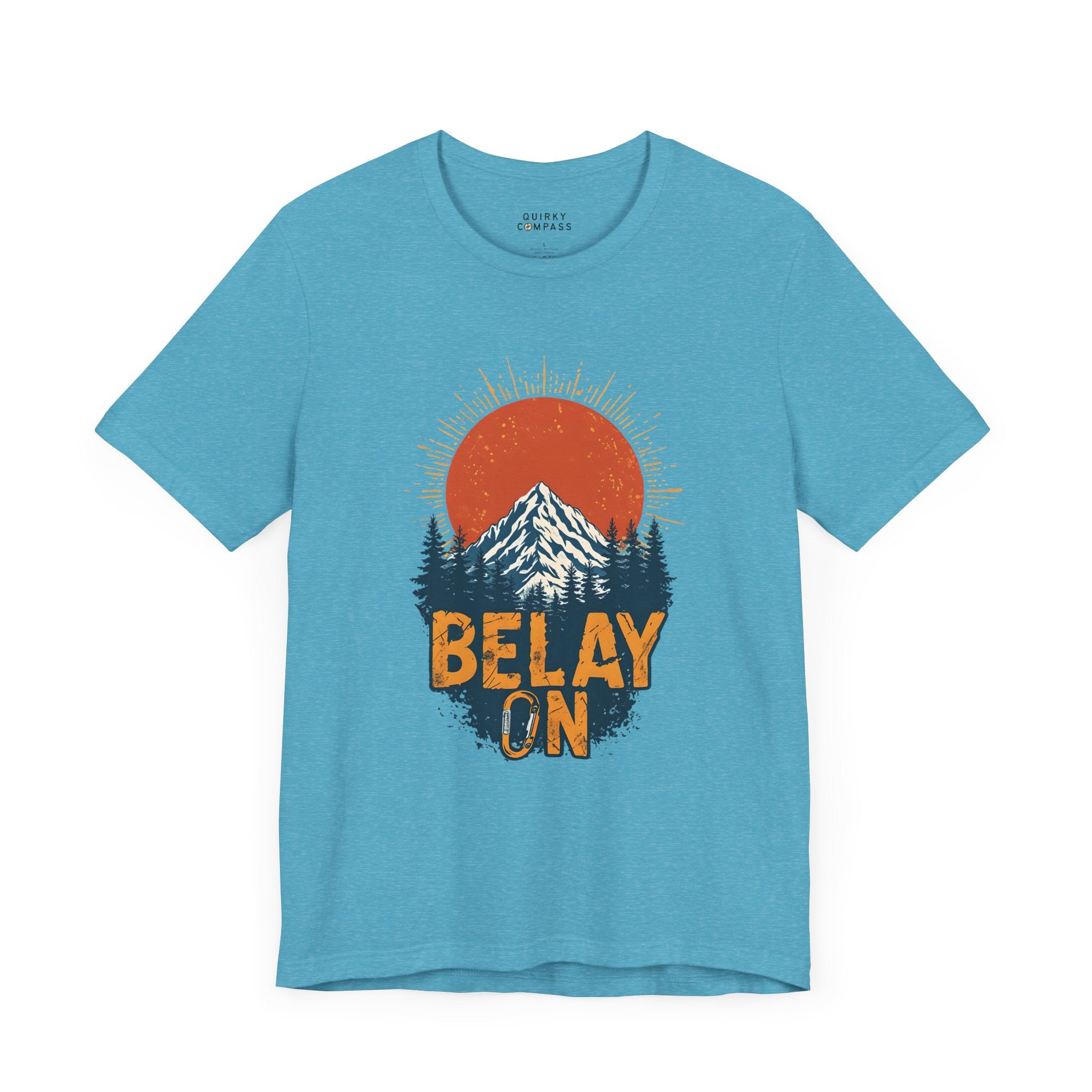 Belay On Mountain Tee