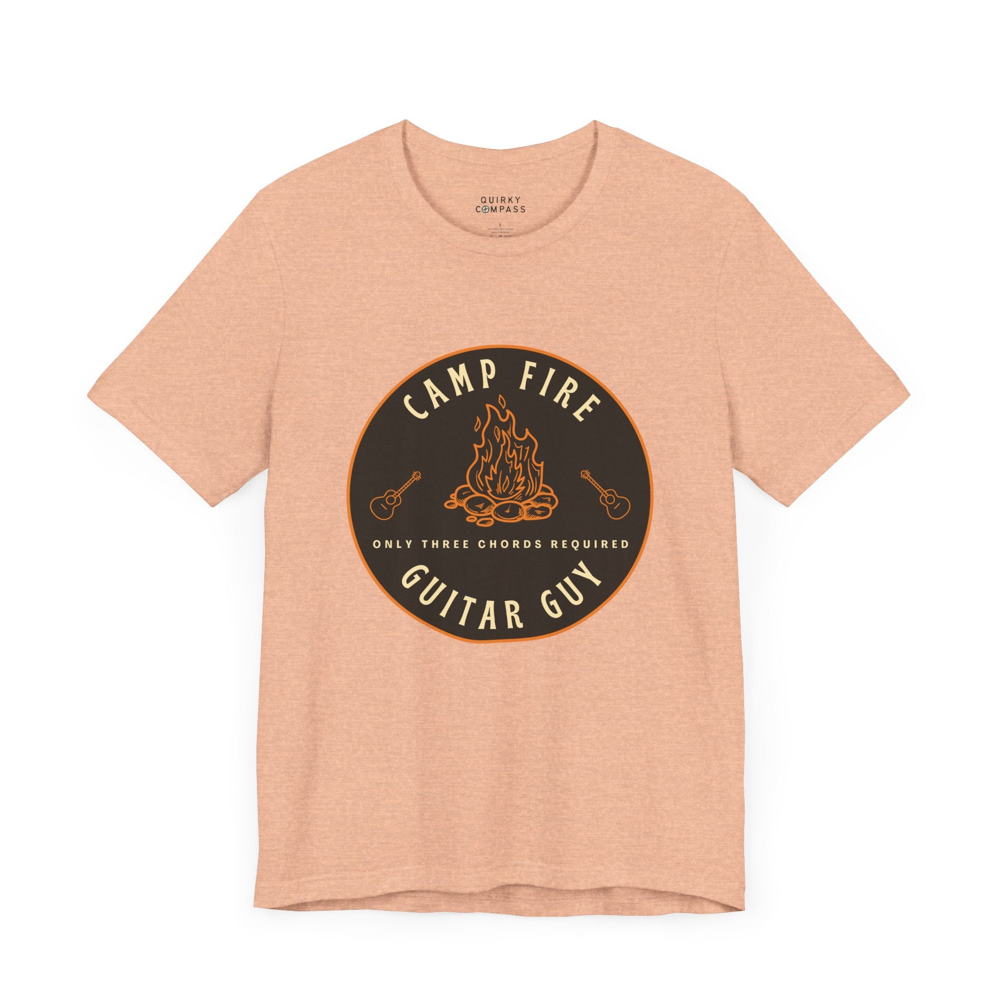 Campfire Guitar Guy Tee