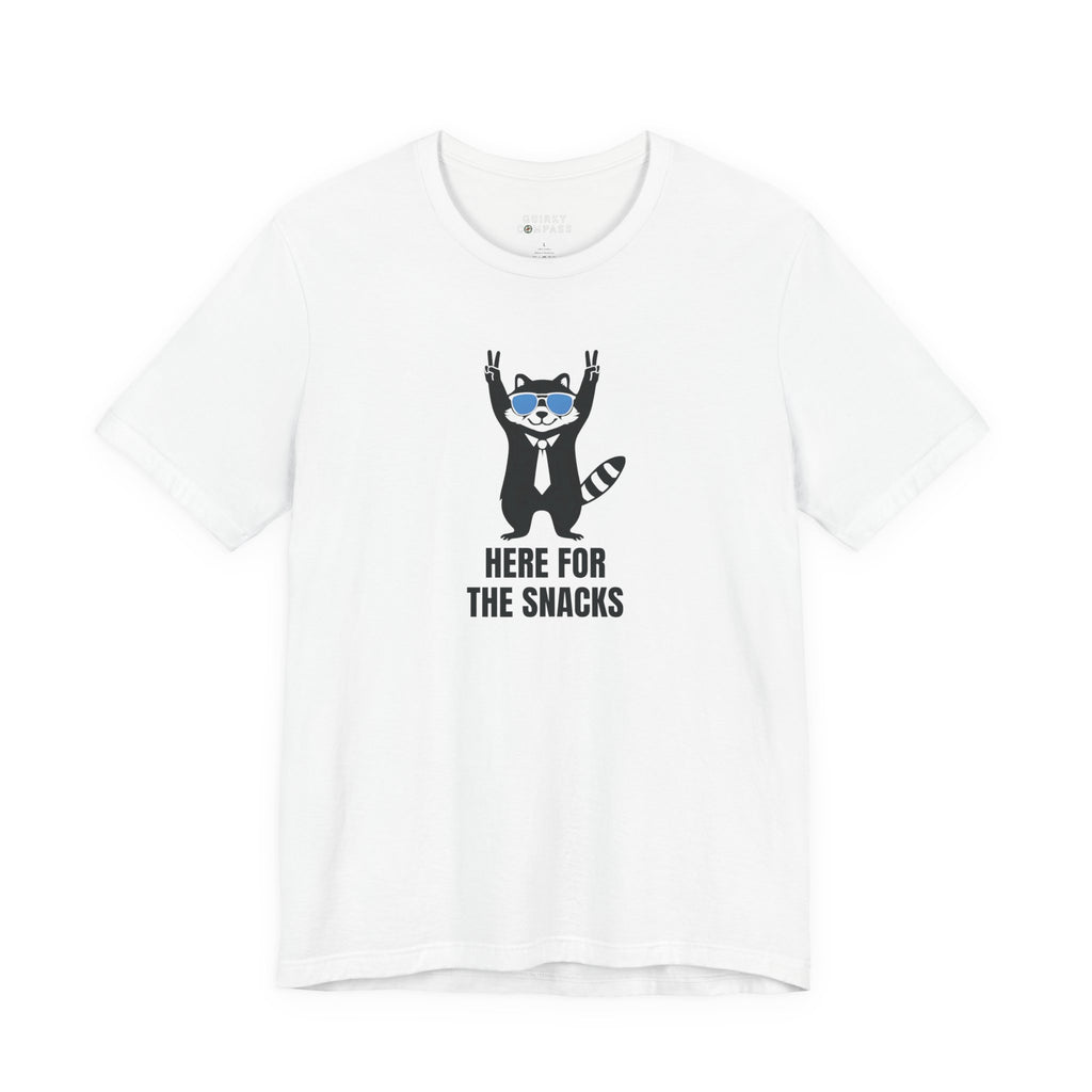 Here for the Snacks Unisex Tee