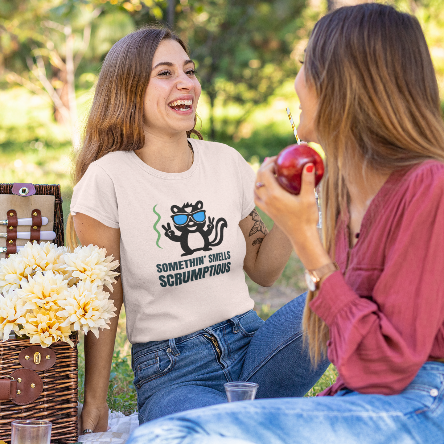 Somethin’ Smells Scrumptious Unisex Tee