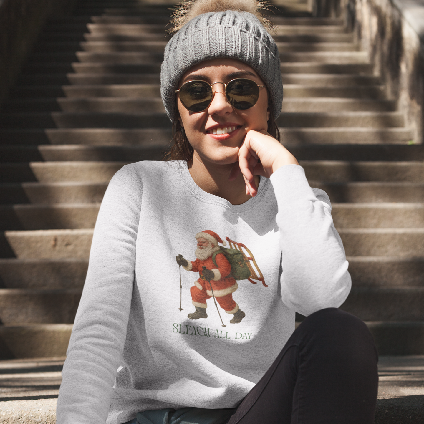 Sleigh All Day Unisex Sweatshirt