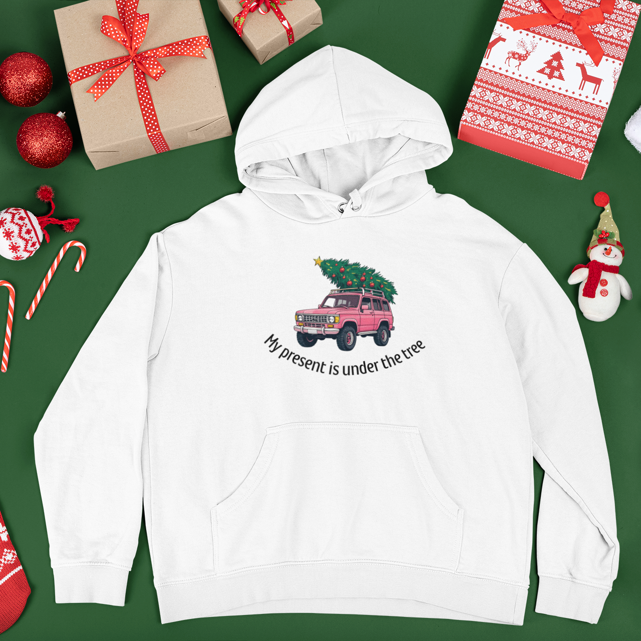 Under The Tree Pink Unisex Hoodie