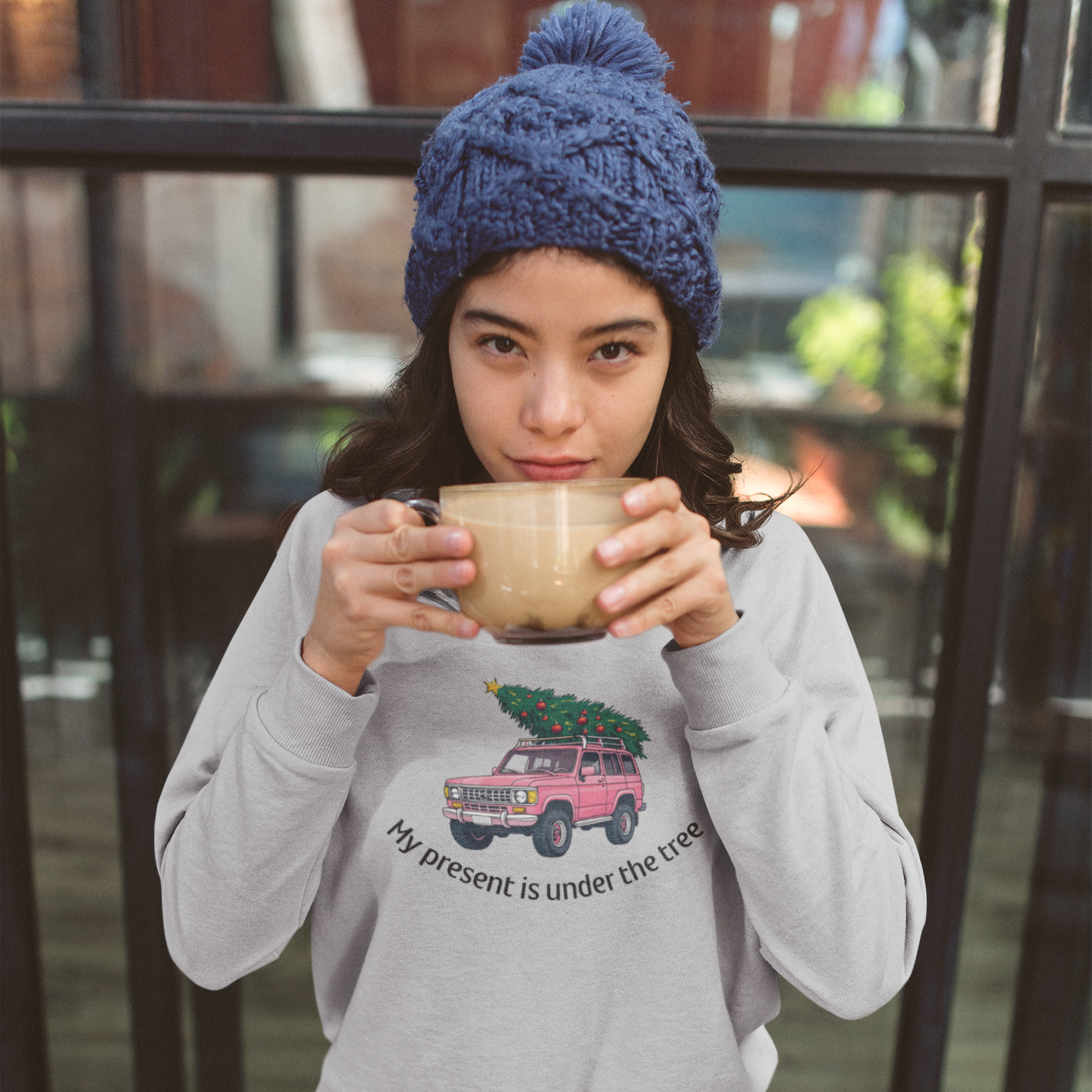 Under The Tree Pink Unisex Sweatshirt