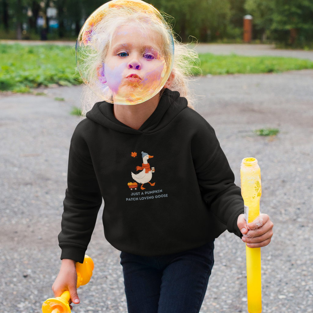 Pumpkin Patch Loving Goose Youth Hoodie