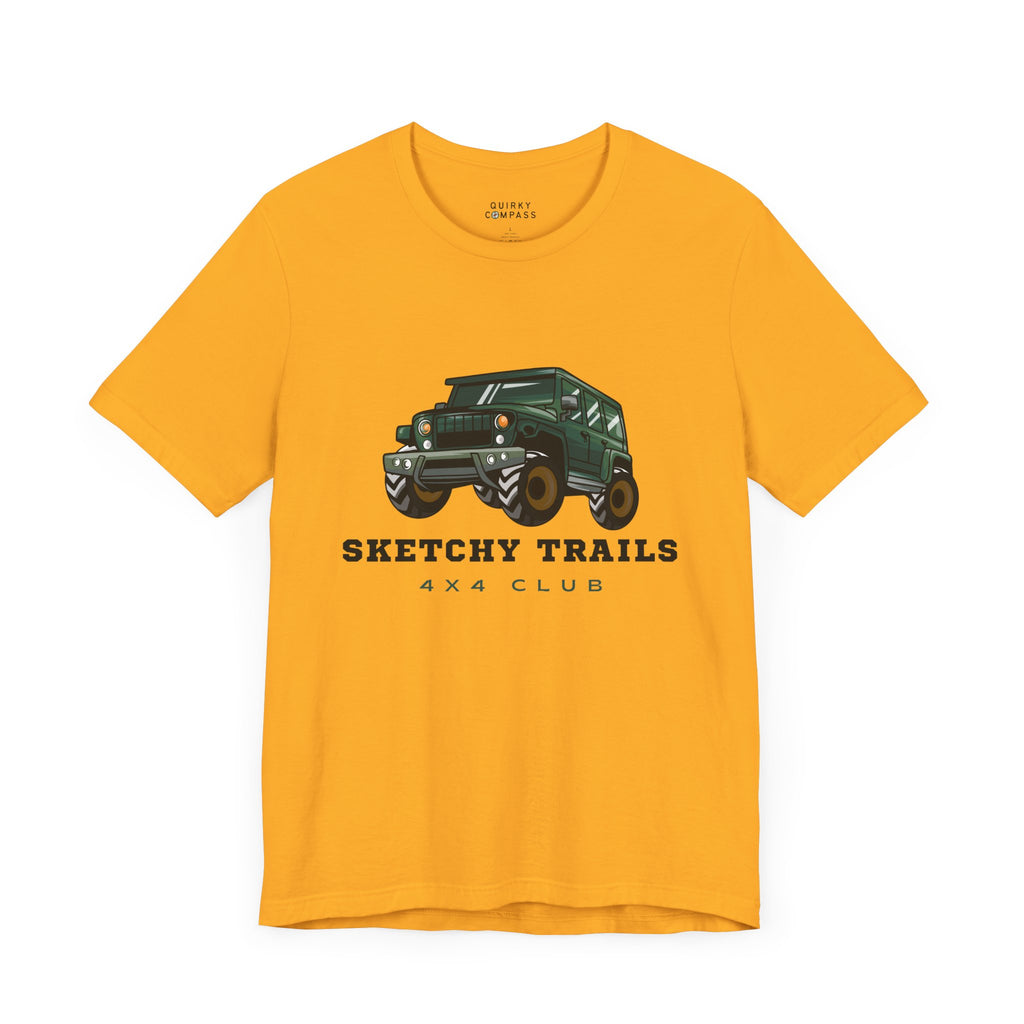 Sketchy Trails 4x4 Club Unisex Tee