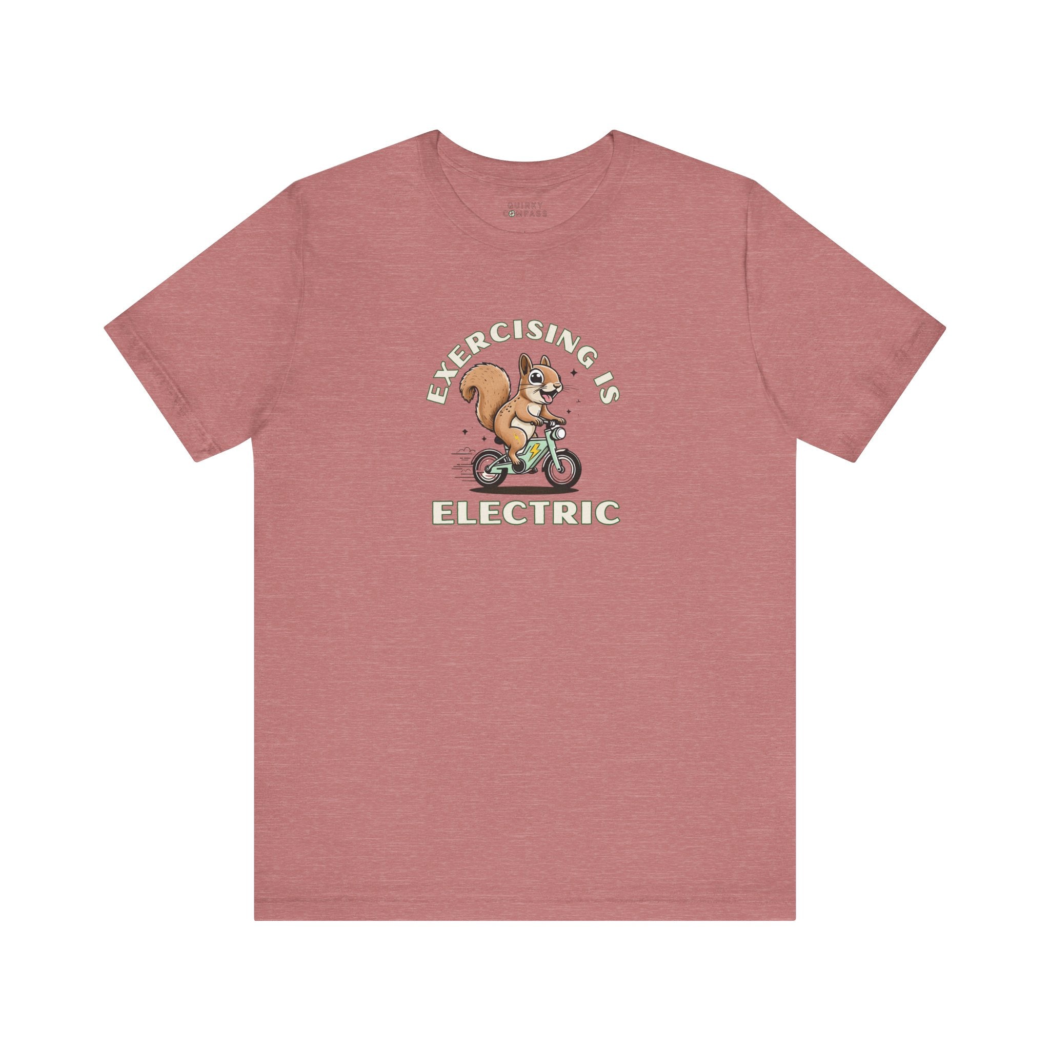 Exercising is Electric Unisex Tee