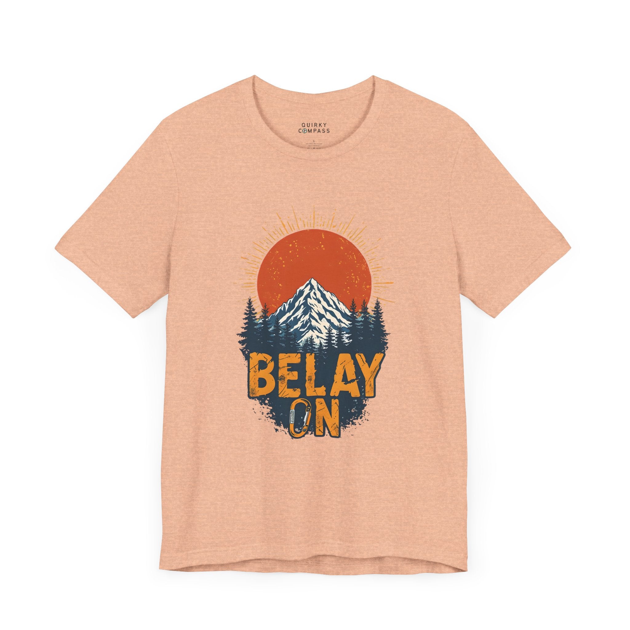 Belay On Mountain Tee