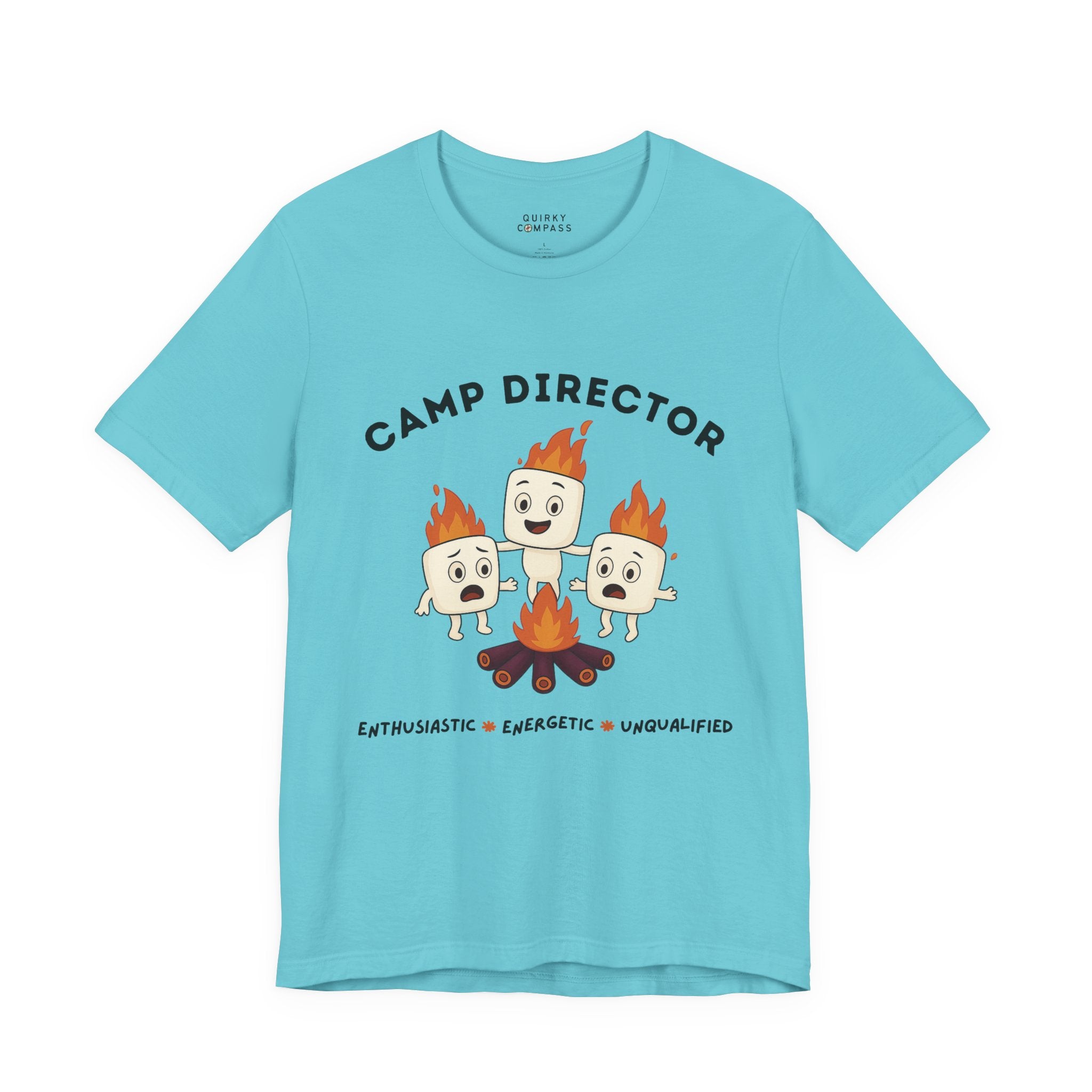 Unqualified Camp Director Unisex Short Sleeve T-Shirt