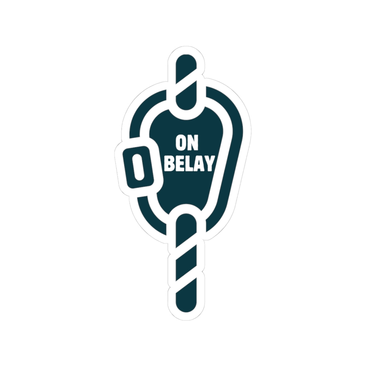 On Belay Sticker