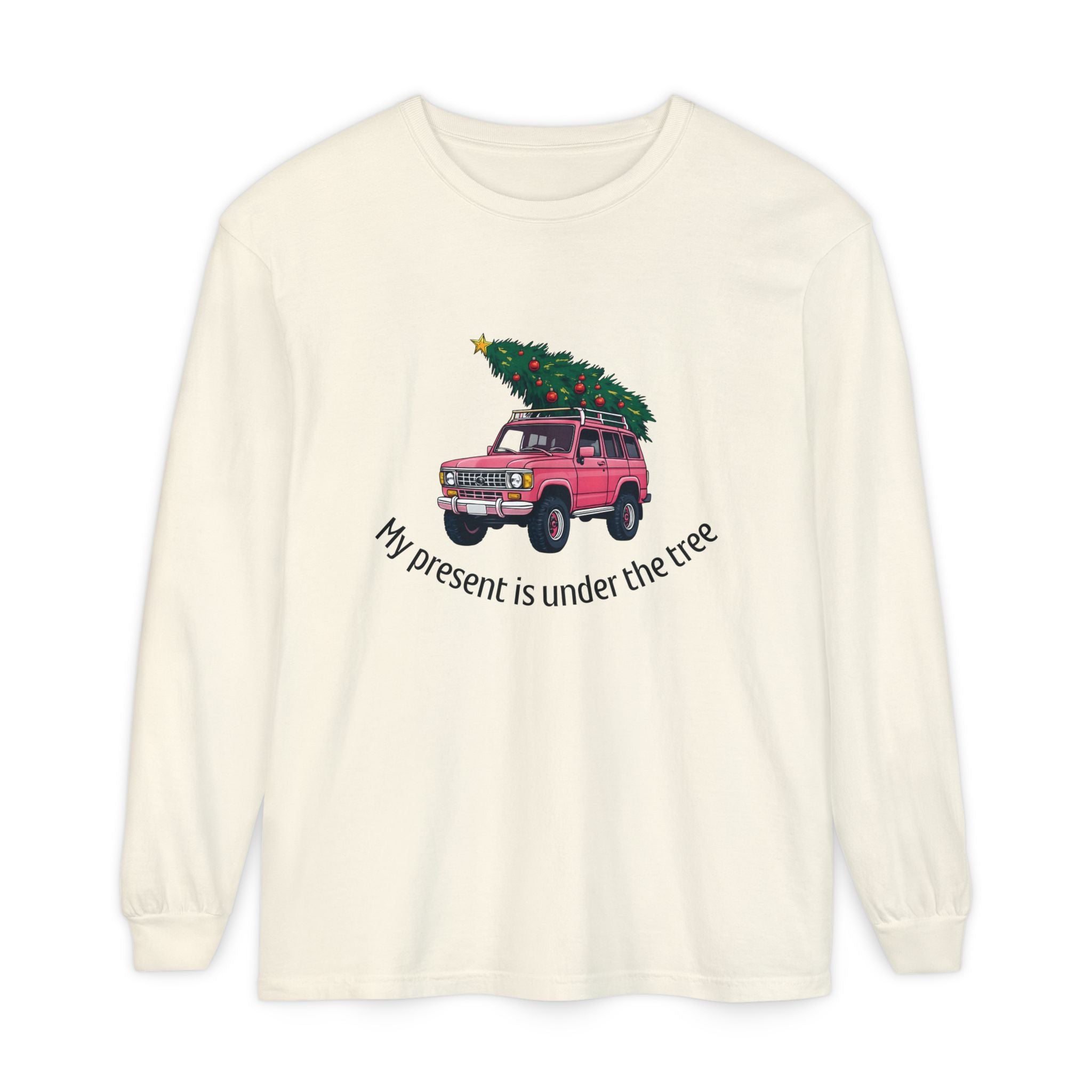 Under The Tree Pink Long Sleeve Unisex Tee