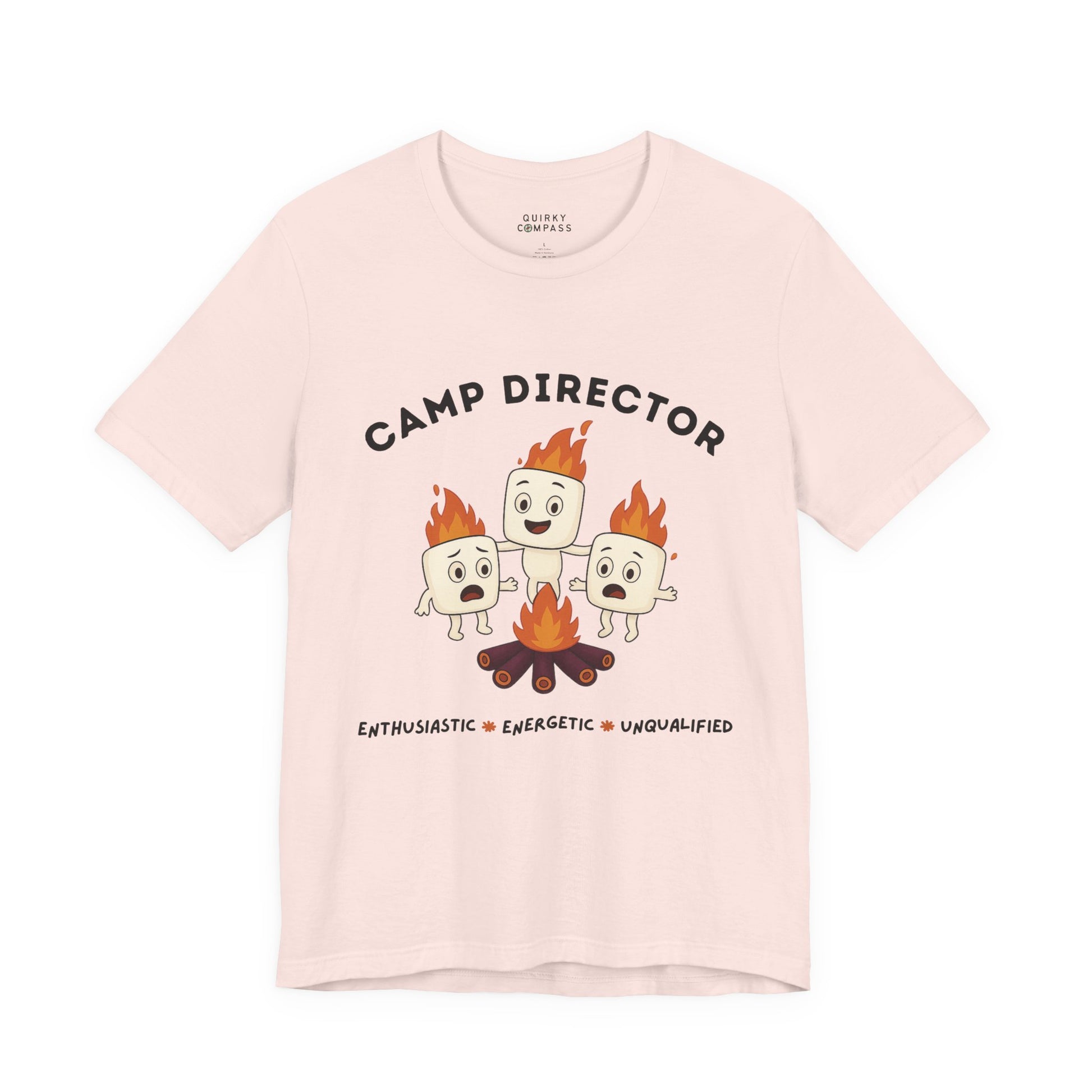 Unqualified Camp Director Unisex Short Sleeve T-Shirt