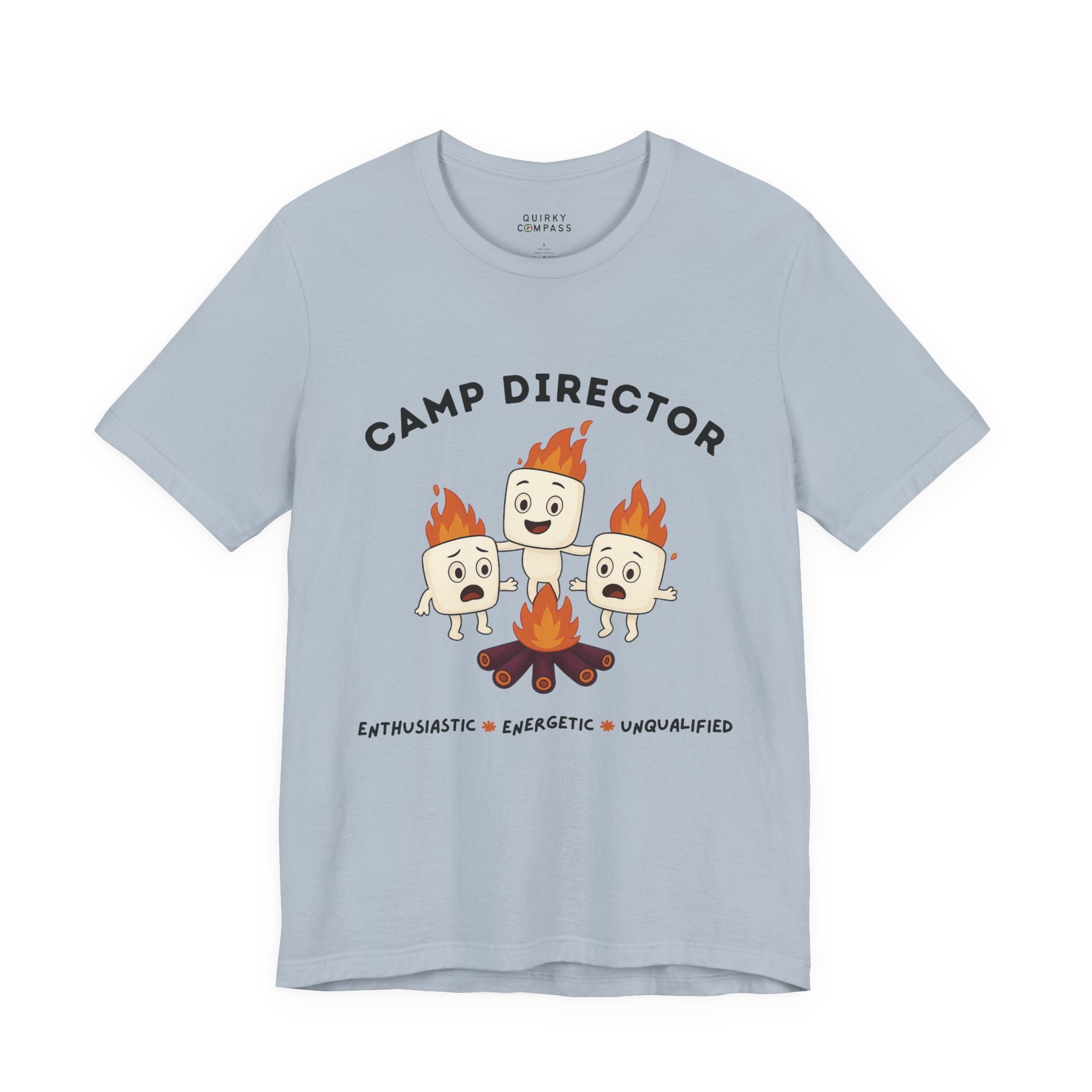 Unqualified Camp Director Unisex Short Sleeve T-Shirt