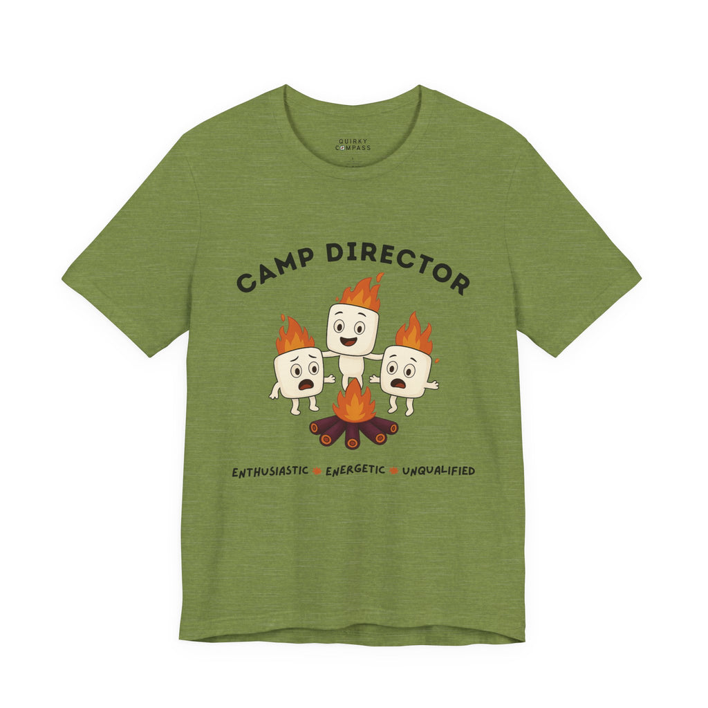 Unqualified Camp Director Unisex Short Sleeve T-Shirt