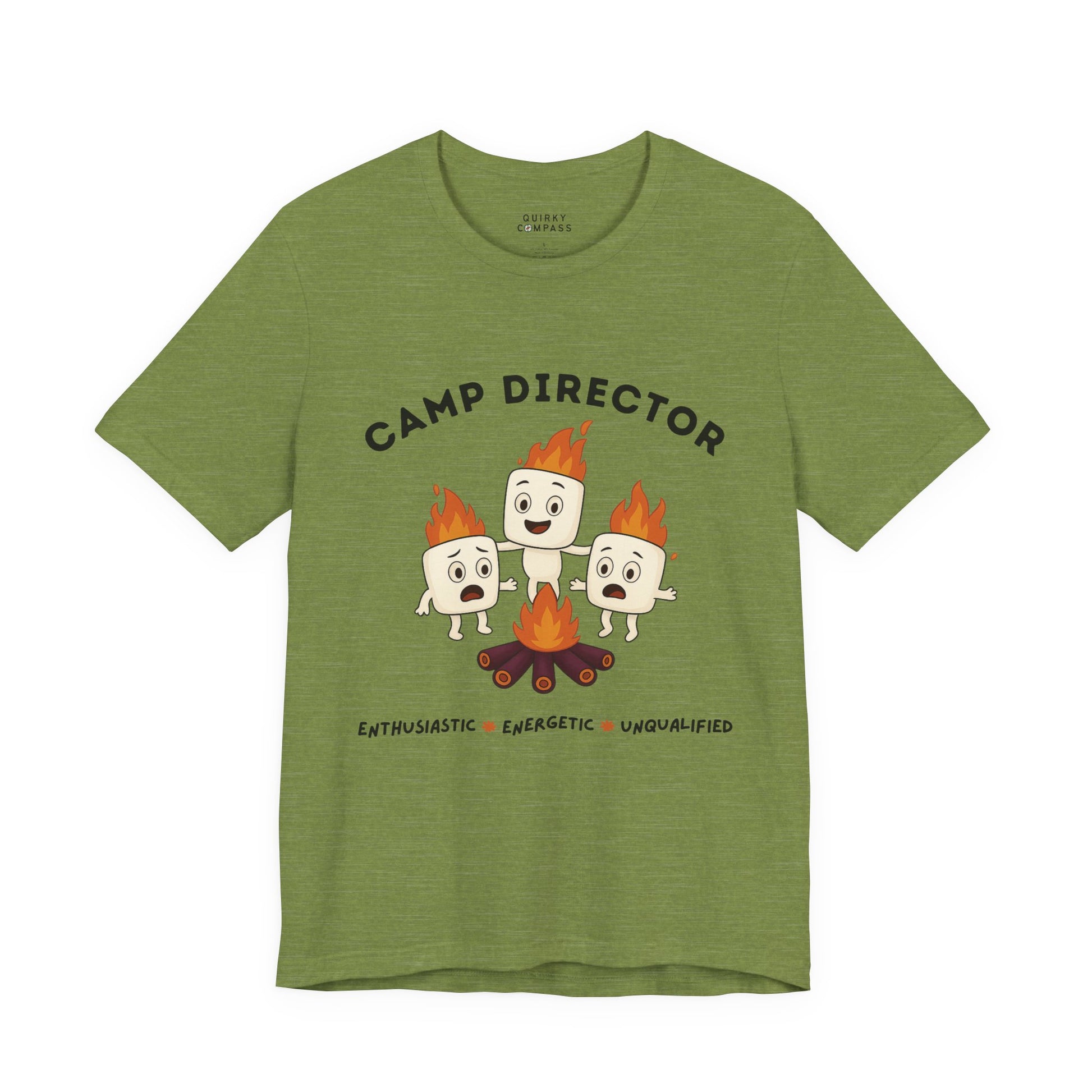 Unqualified Camp Director Unisex Short Sleeve T-Shirt