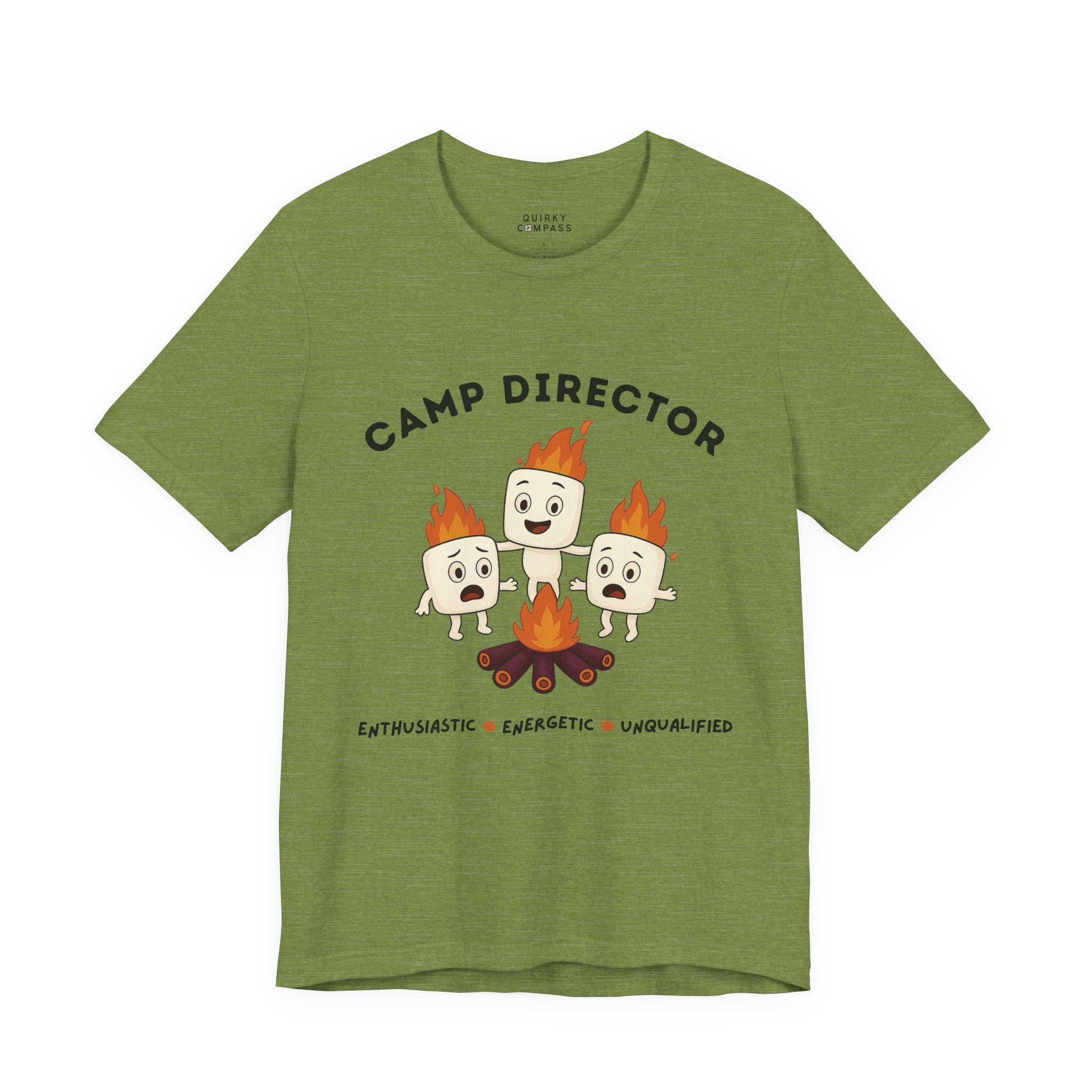 Unqualified Camp Director Unisex Short Sleeve T-Shirt