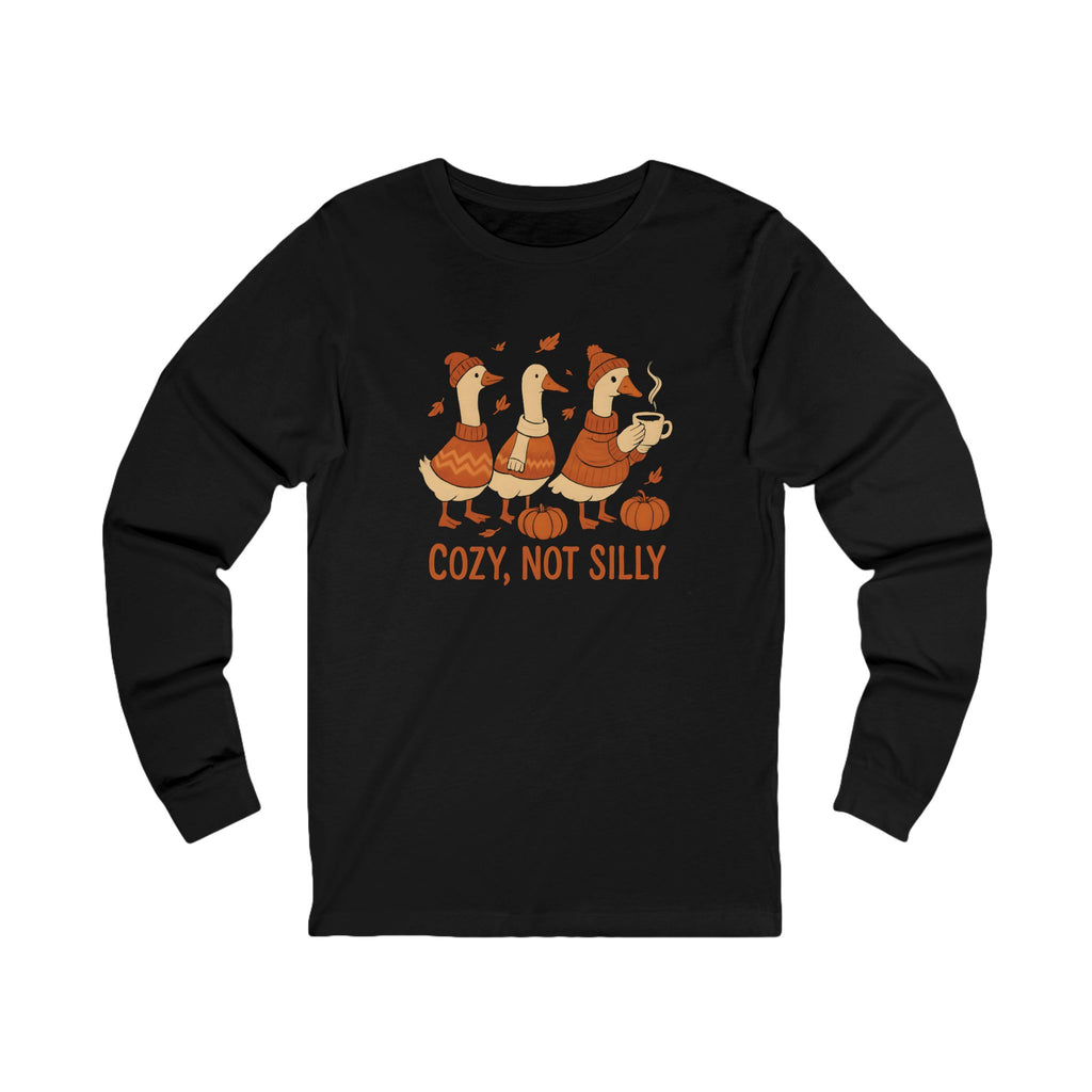 Cozy Goose Long Sleeve Unisex Tee