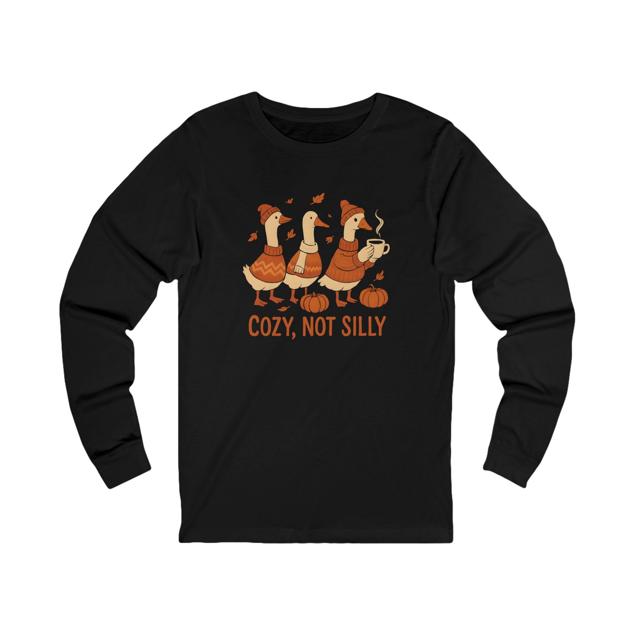 Cozy Goose Long Sleeve Unisex Tee
