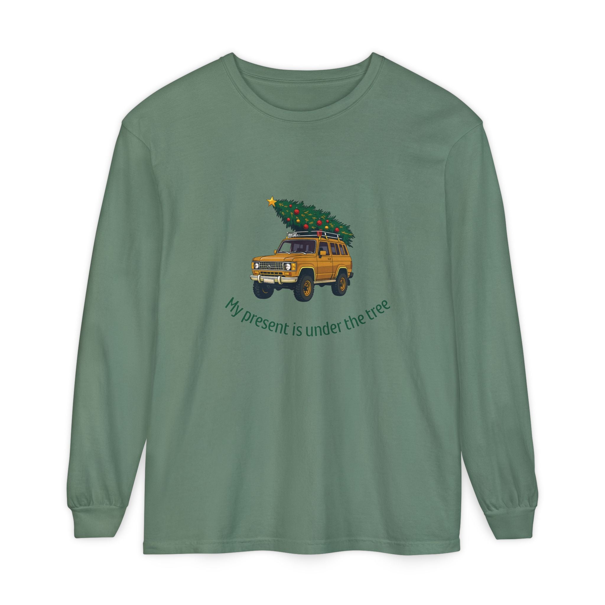 Under The Tree Yellow Long Sleeve Unisex Tee