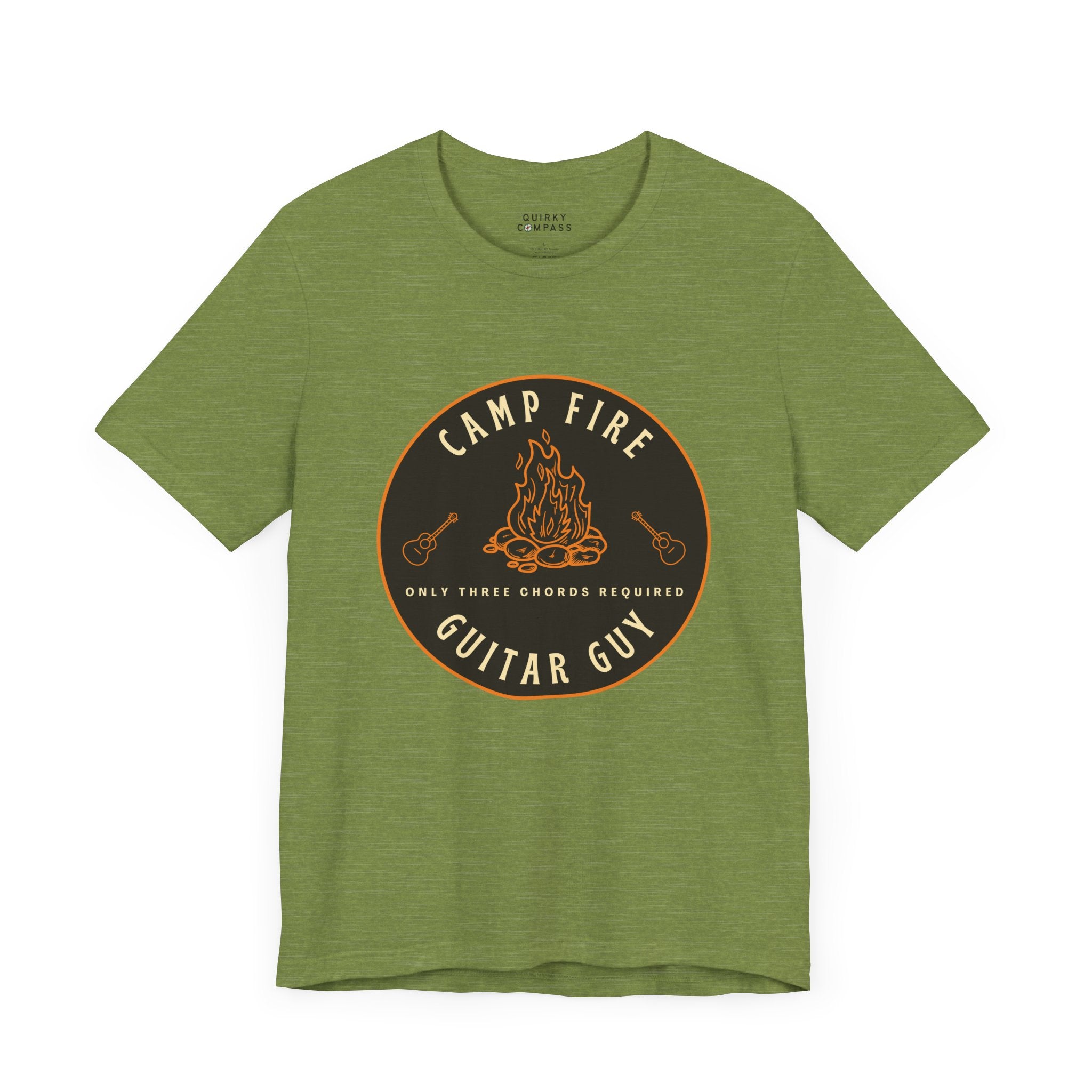 Campfire Guitar Guy Tee