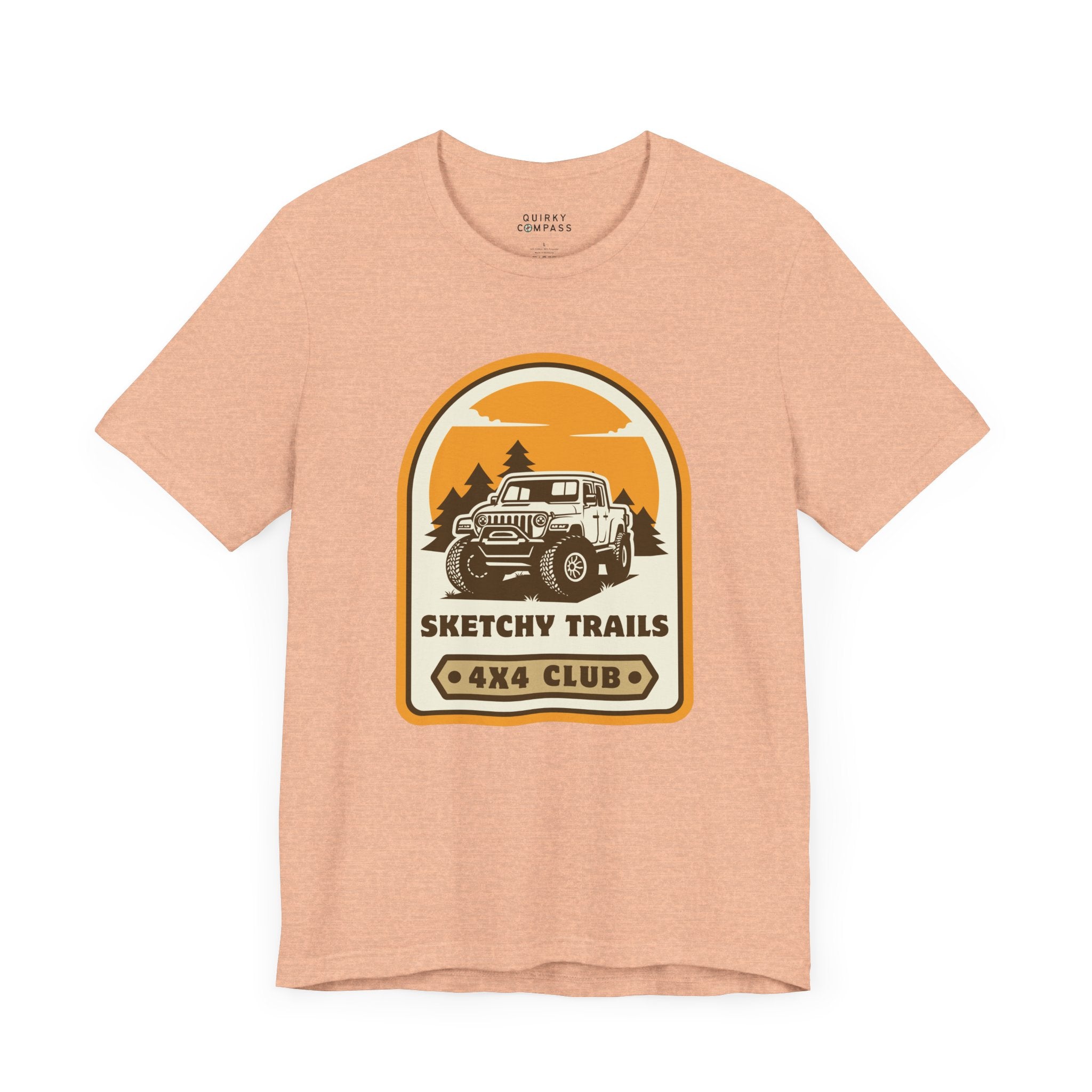 Sketchy Trails 4x4 Club Unisex Tee