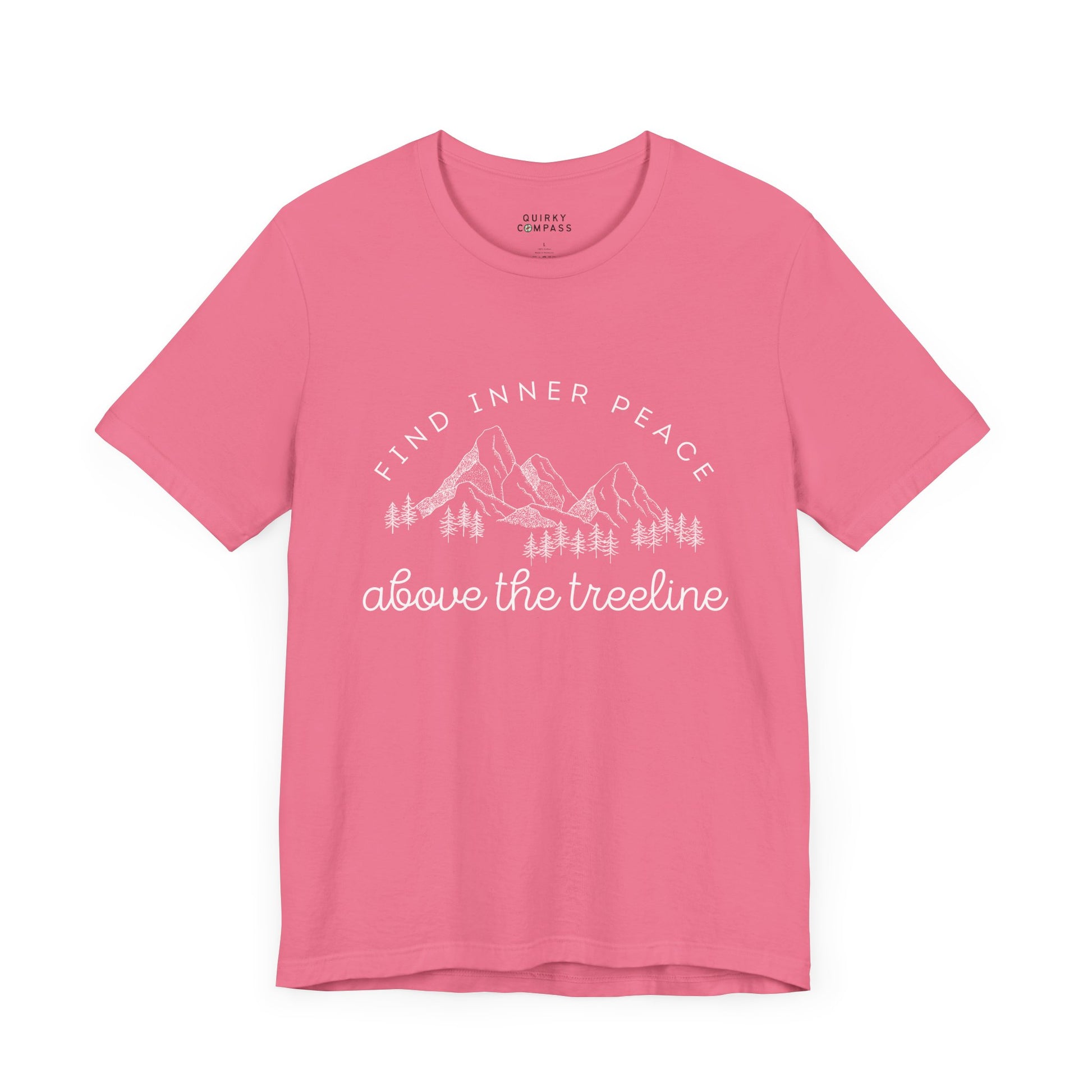 Find Inner Peace Above the Treeline Unisex Tee