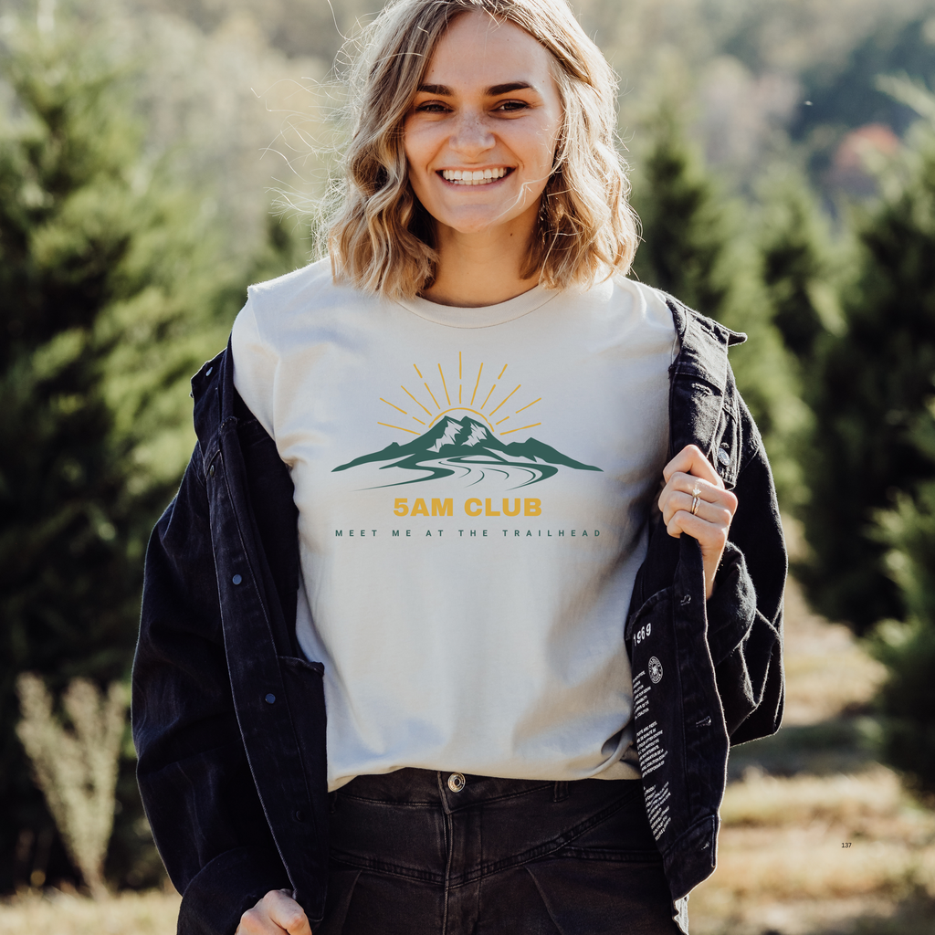 5AM Hiking Club Unisex Tee