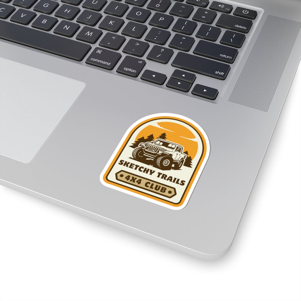 Sketchy Trails 4x4 Club Sticker